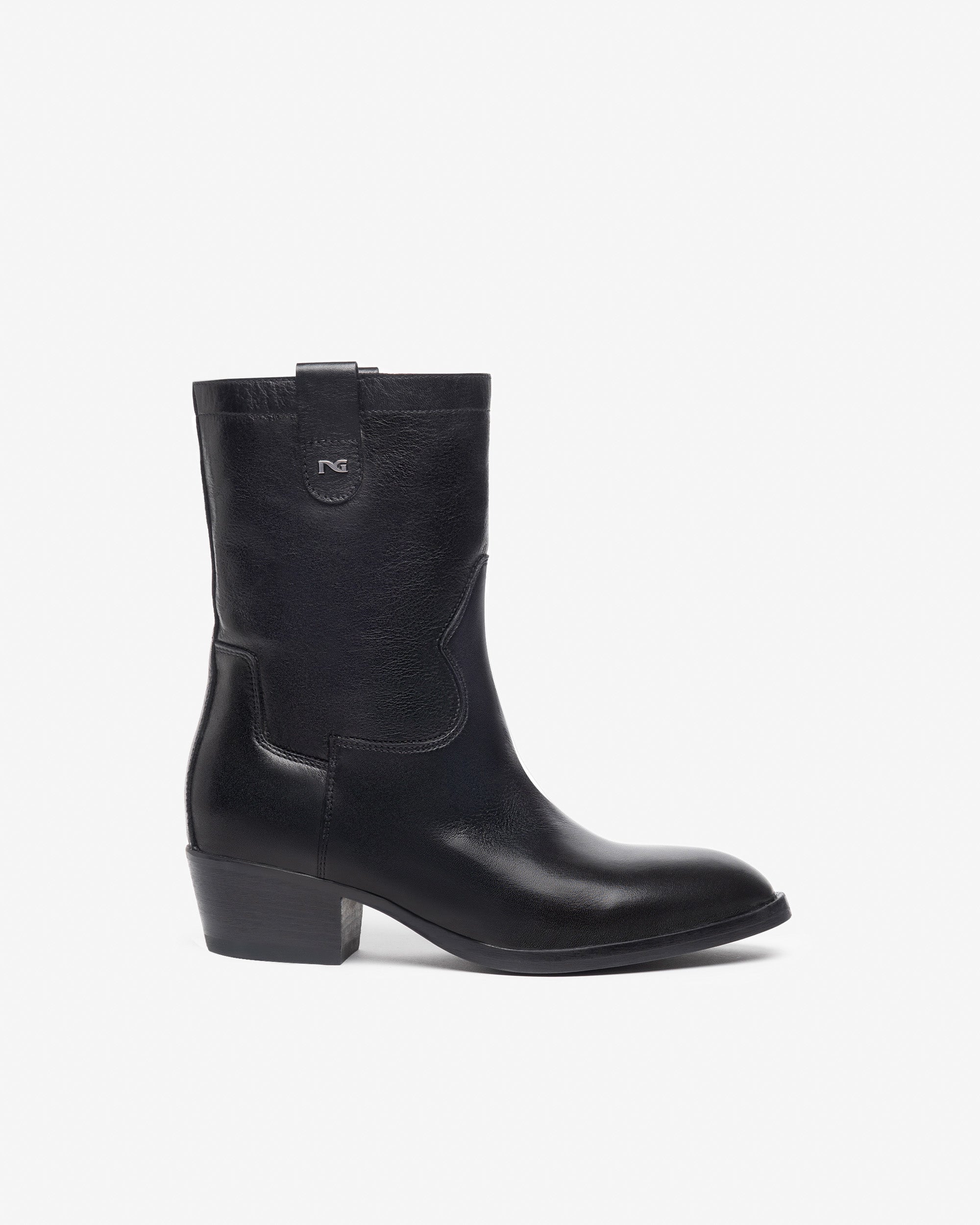 NeroGiardini Bottines Femme en Cuir Automne Hiver