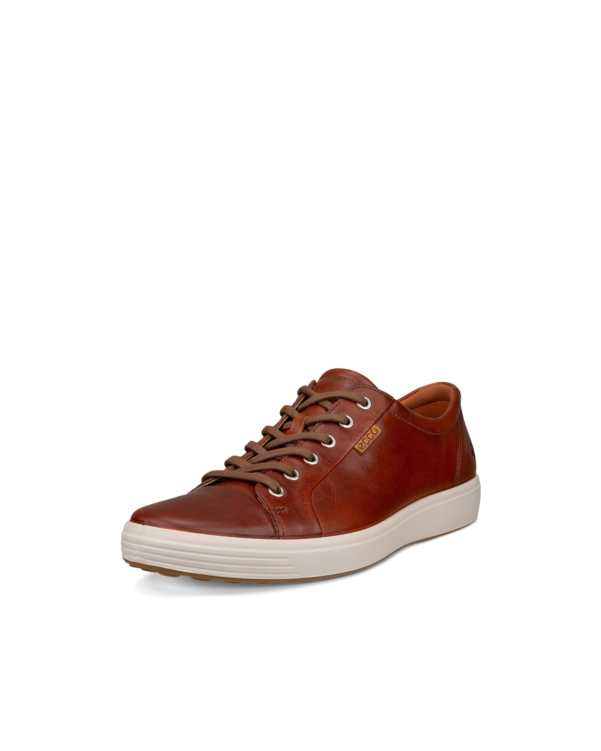 ECCO Soft 7 basket cuir homme blanc 43