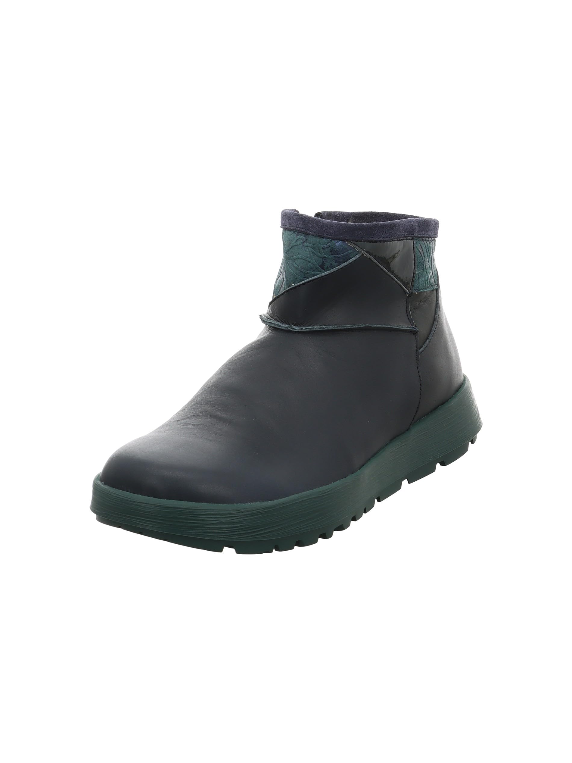 Think Comoda Bottines Femme Noir Combi Confort Ville