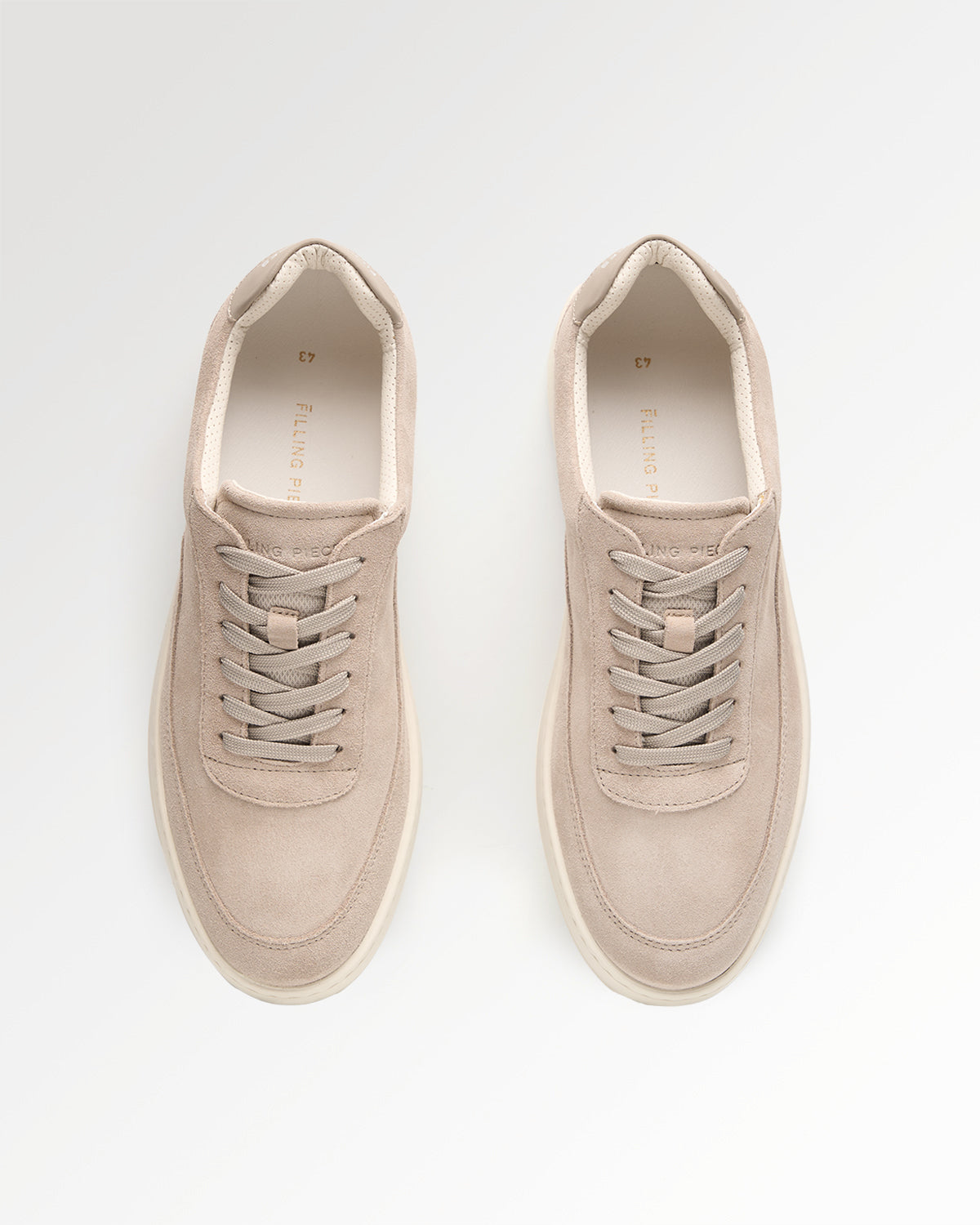 Filling Pieces Mondo Suede Pure sneakers daim unisexe