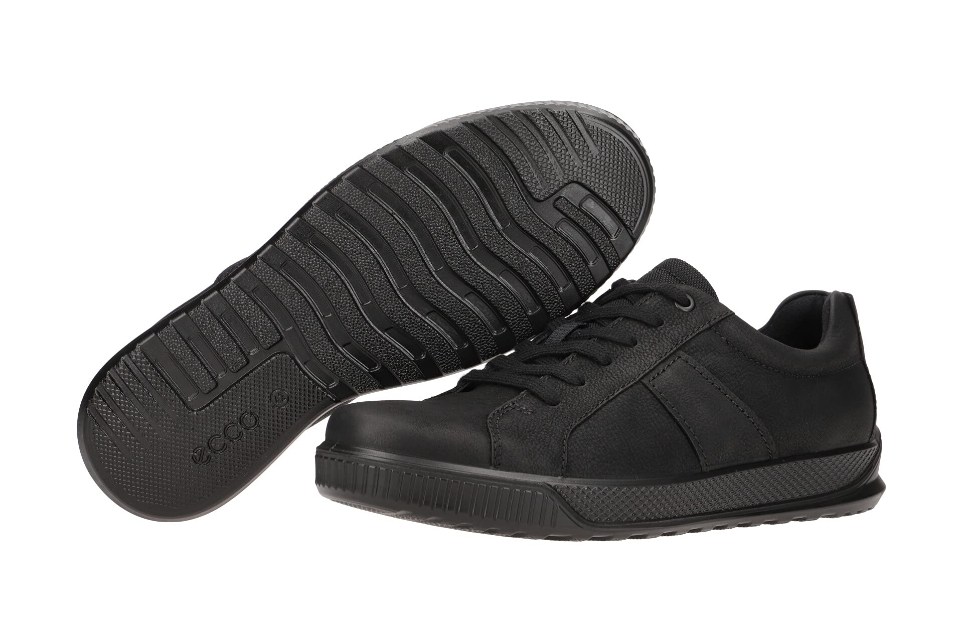 ECCO Byway Baskets Homme Noir Cuir Nubuck