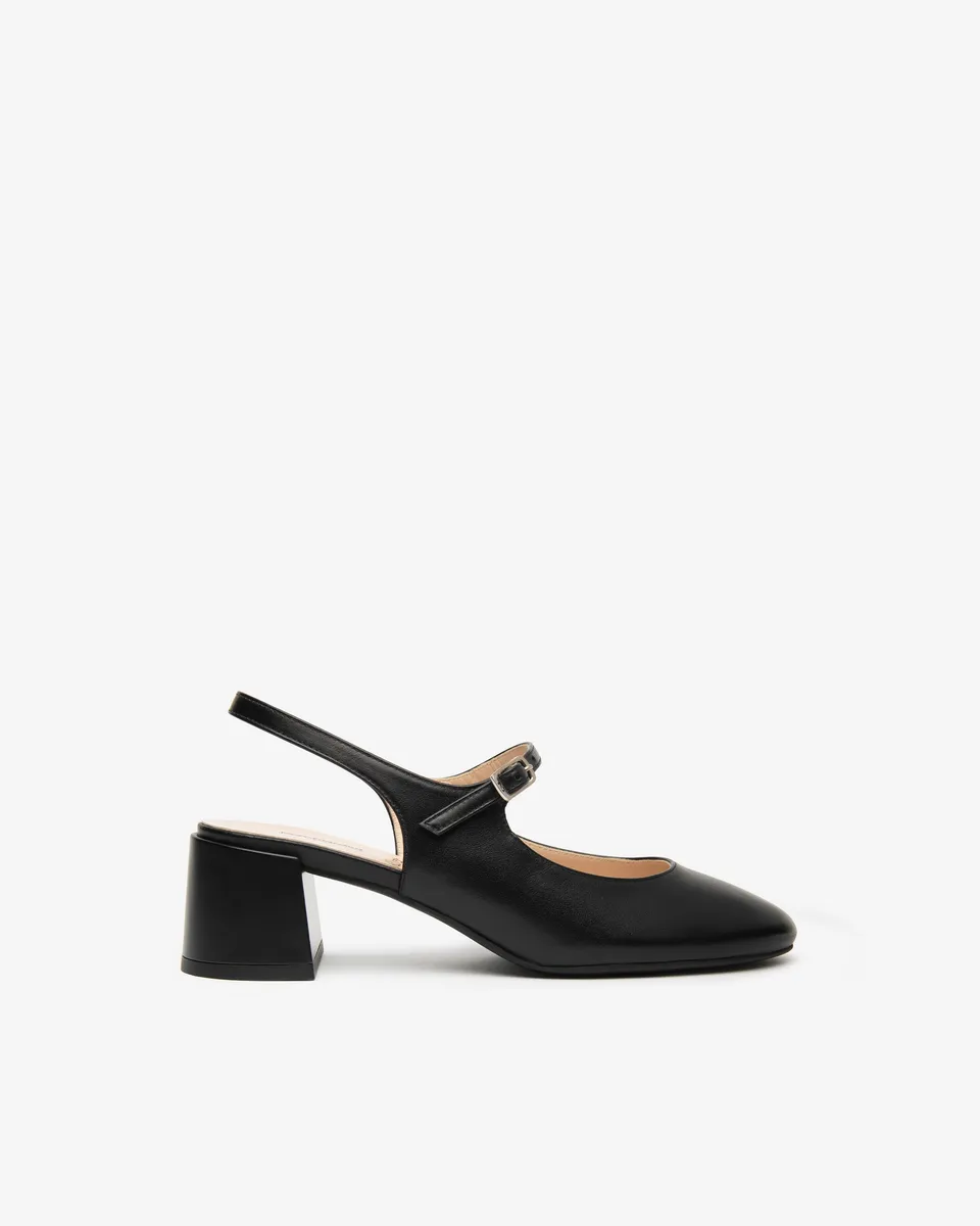 NeroGiardini Slingbacks Femme Cuir Bride Arrière 38