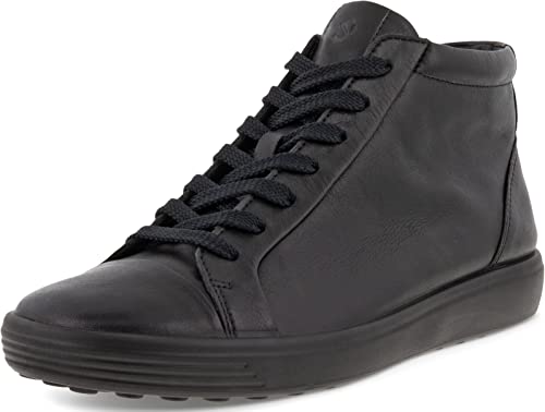 ECCO Soft 7 bottine cuir femme noir 39