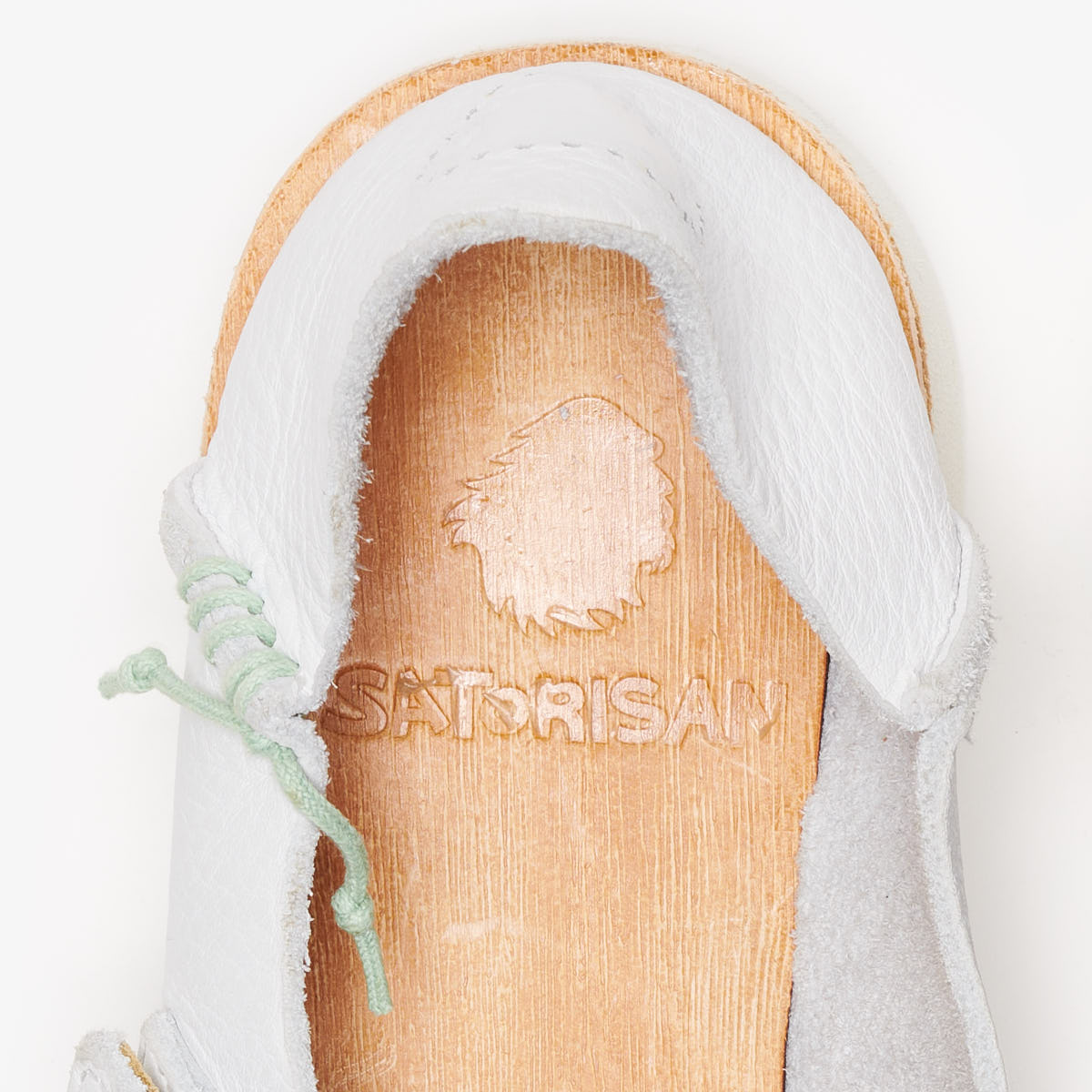 Satorisan Benirras Premium sandale cuir blanc