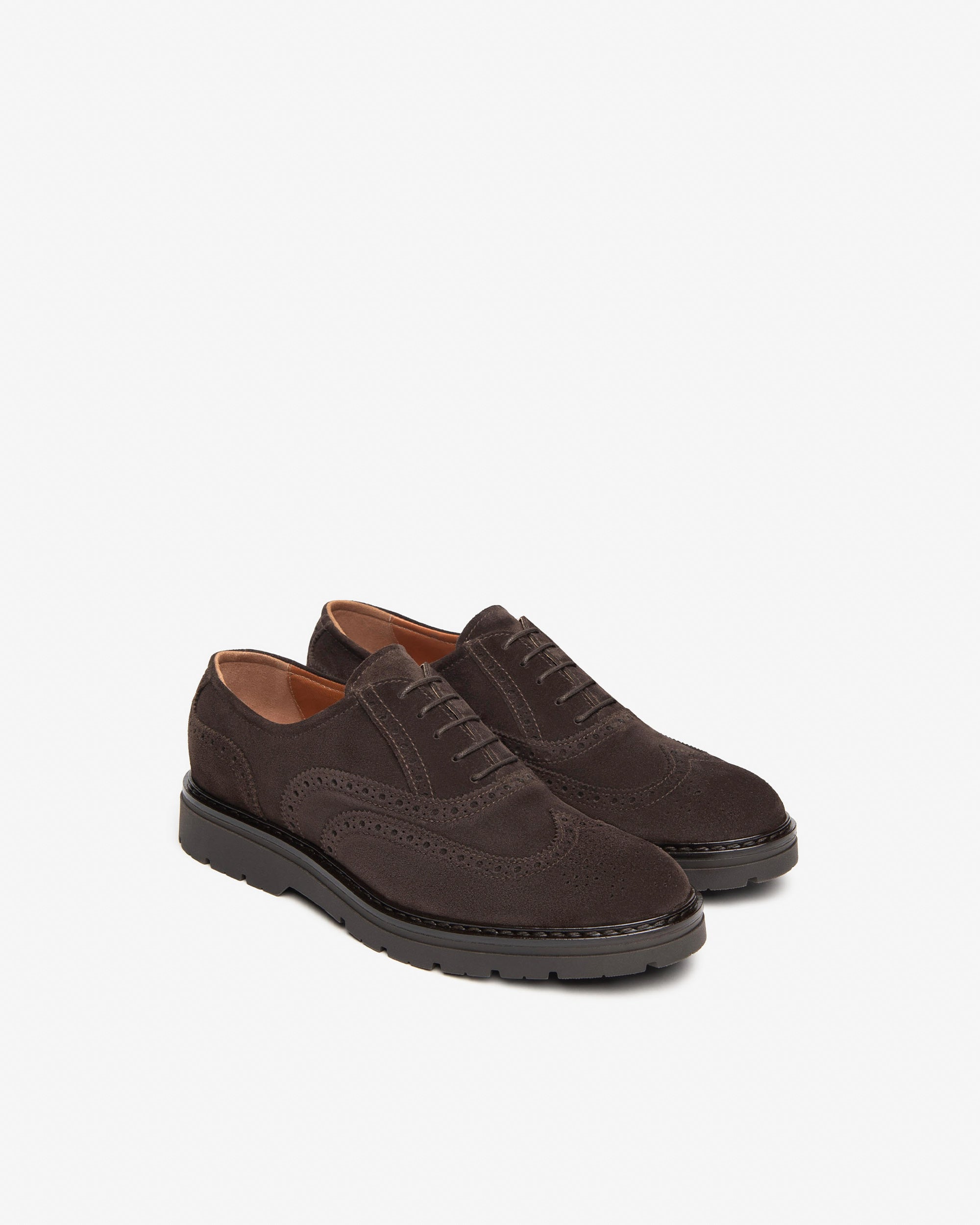 NeroGiardini Chaussures Lacets Homme Cuir Velours 39-46