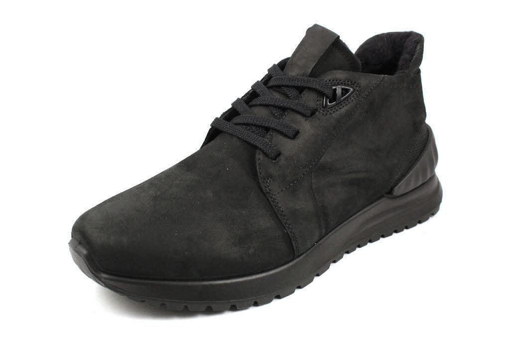 ECCO Astir Boots homme bottes cuir Noir imperméable