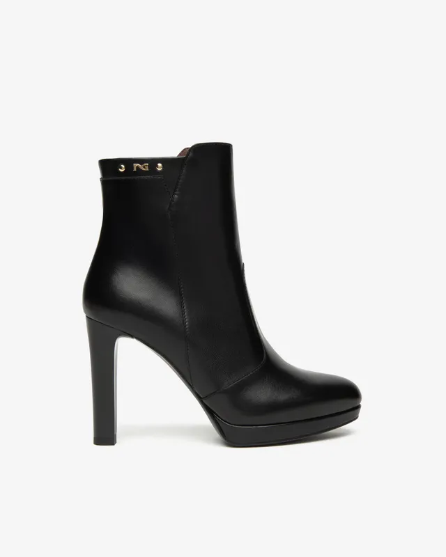NeroGiardini Bottines Femme Cuir Élégantes Hiver