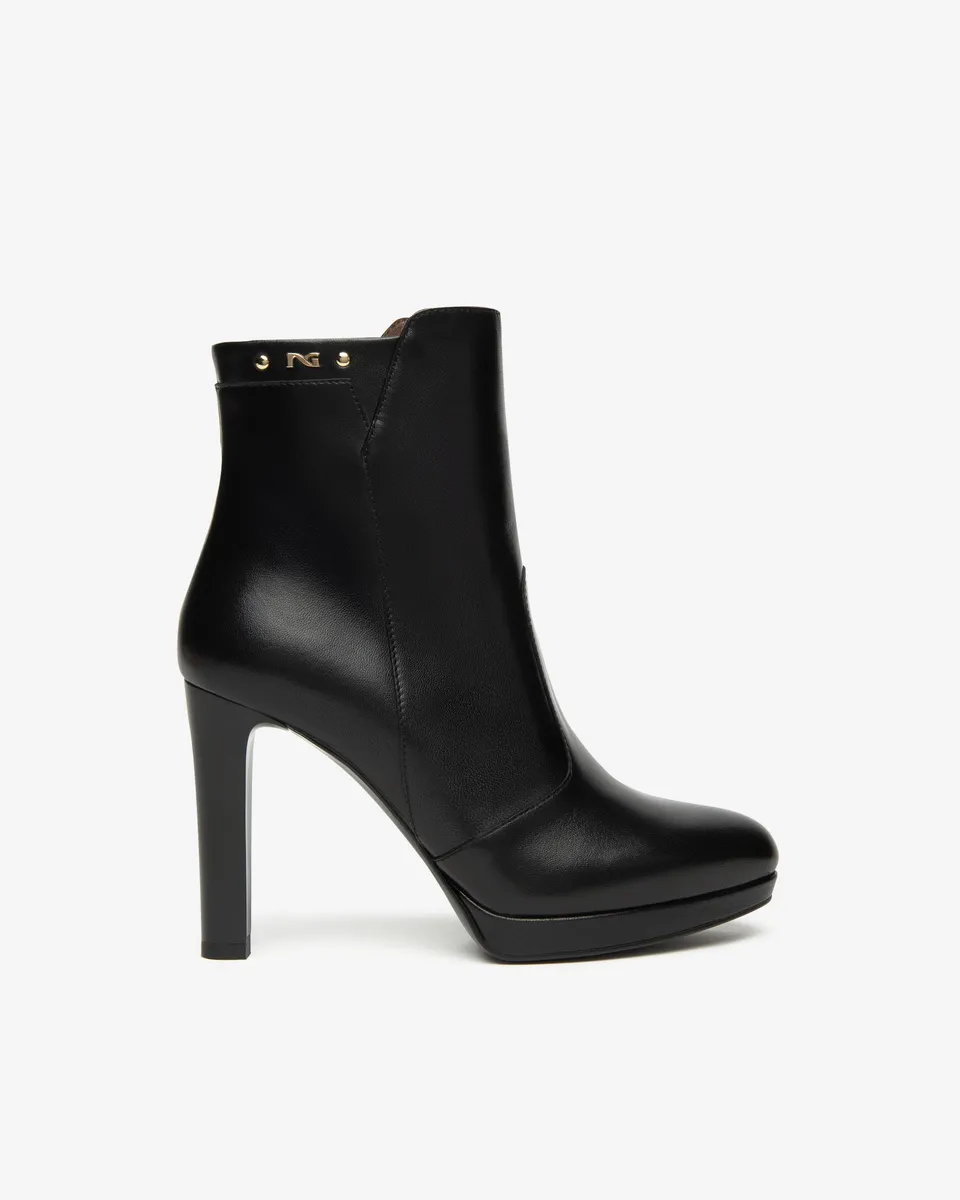 NeroGiardini Bottines Femme Cuir Élégantes Hiver