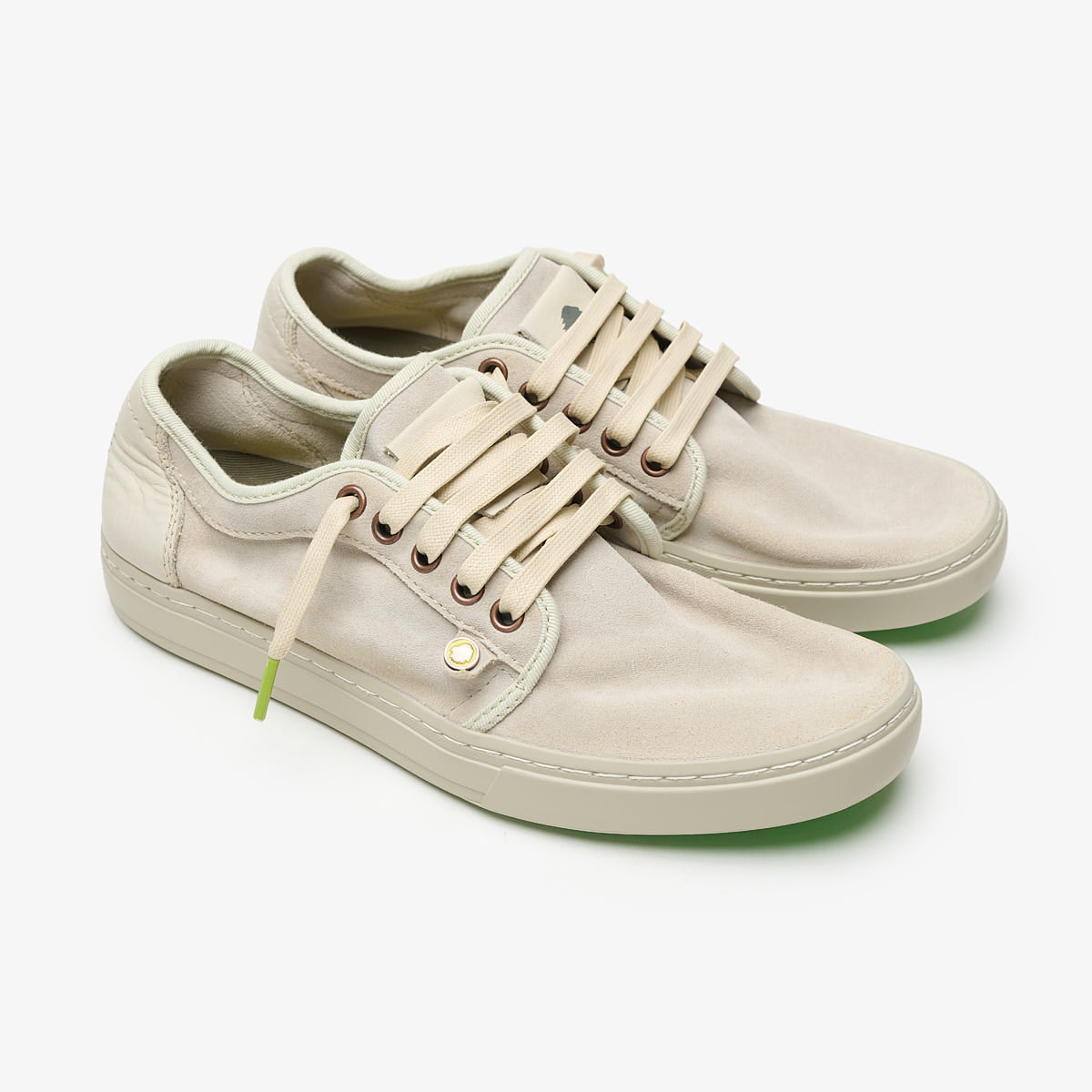Satorisan Heisei Suede baskets daim Wheat blond