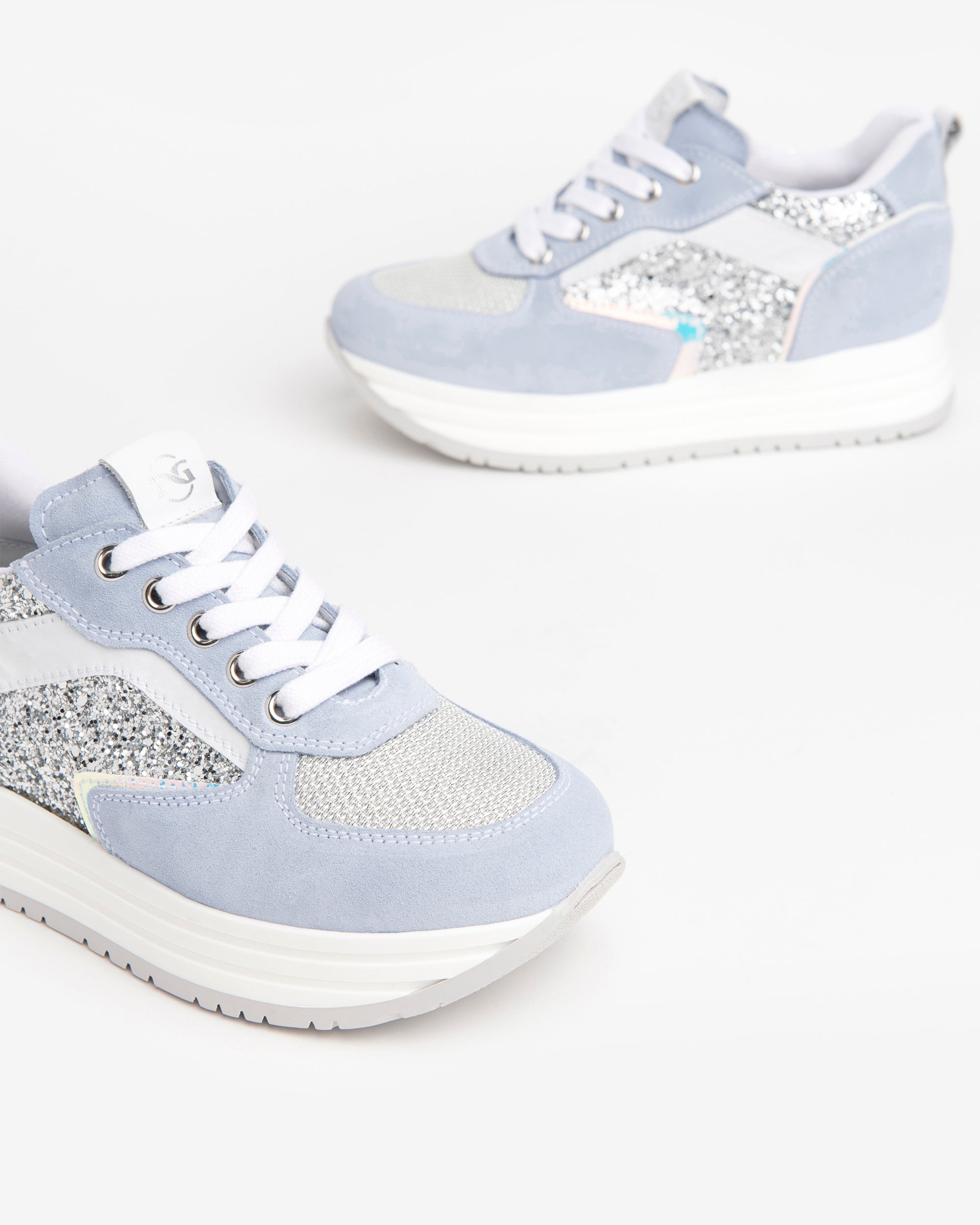 NeroGiardini Sneakers Teens Fille Cuir Velours Technique