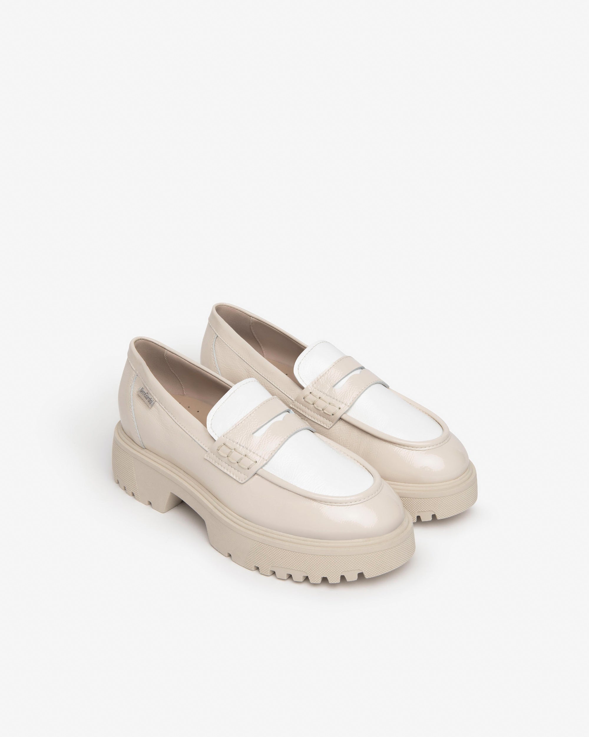 NeroGiardini Mocassins loafers vernis femme cuir confort
