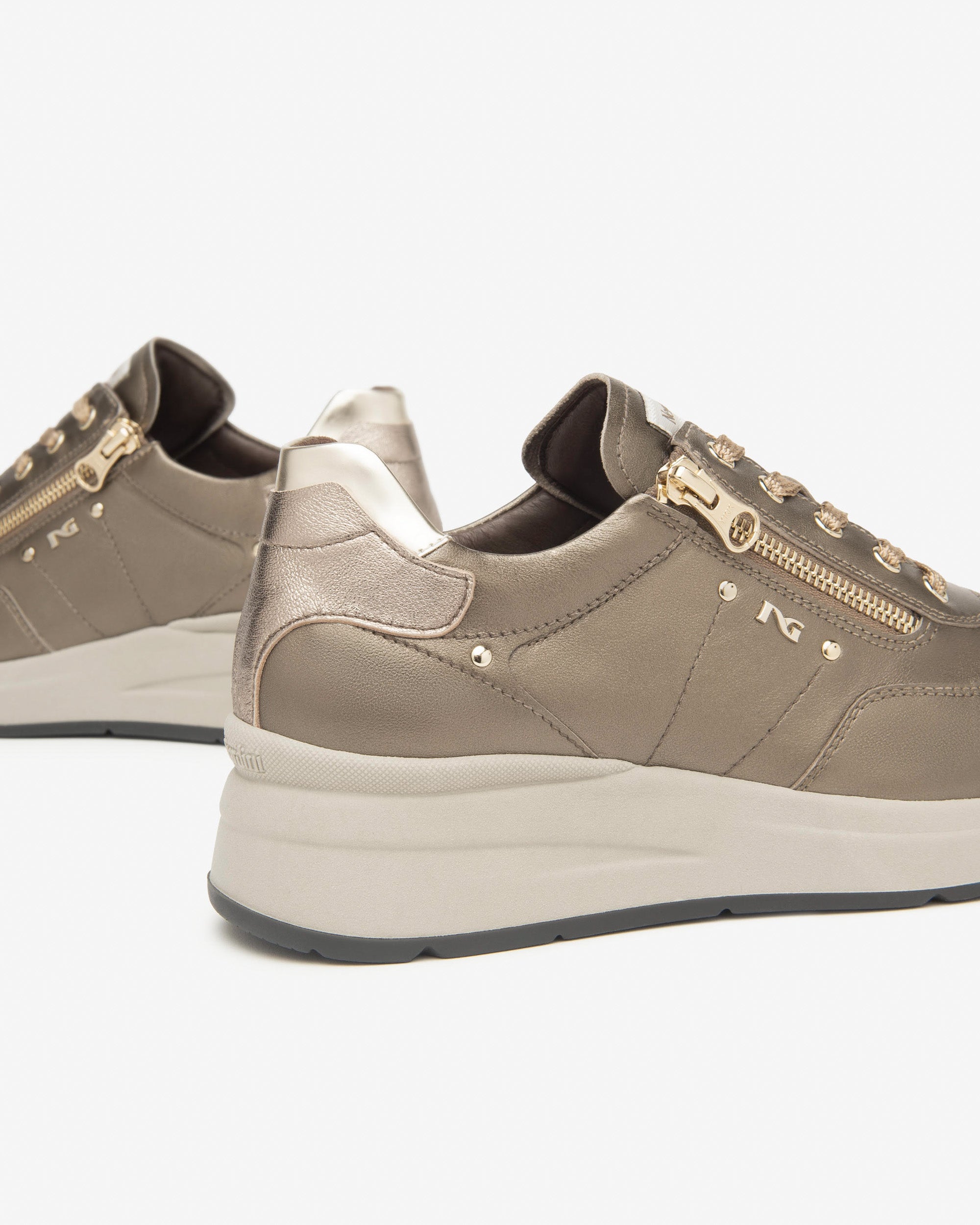 NeroGiardini Sneakers femme cuir technique DryGo