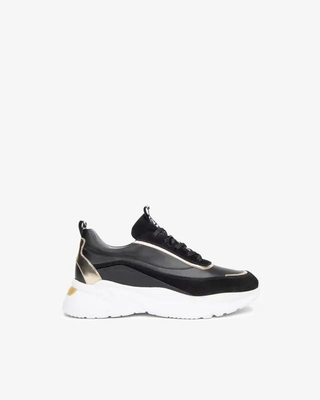 Nerogiardini Sneakers Femme Cuir et Velours Pointure 38