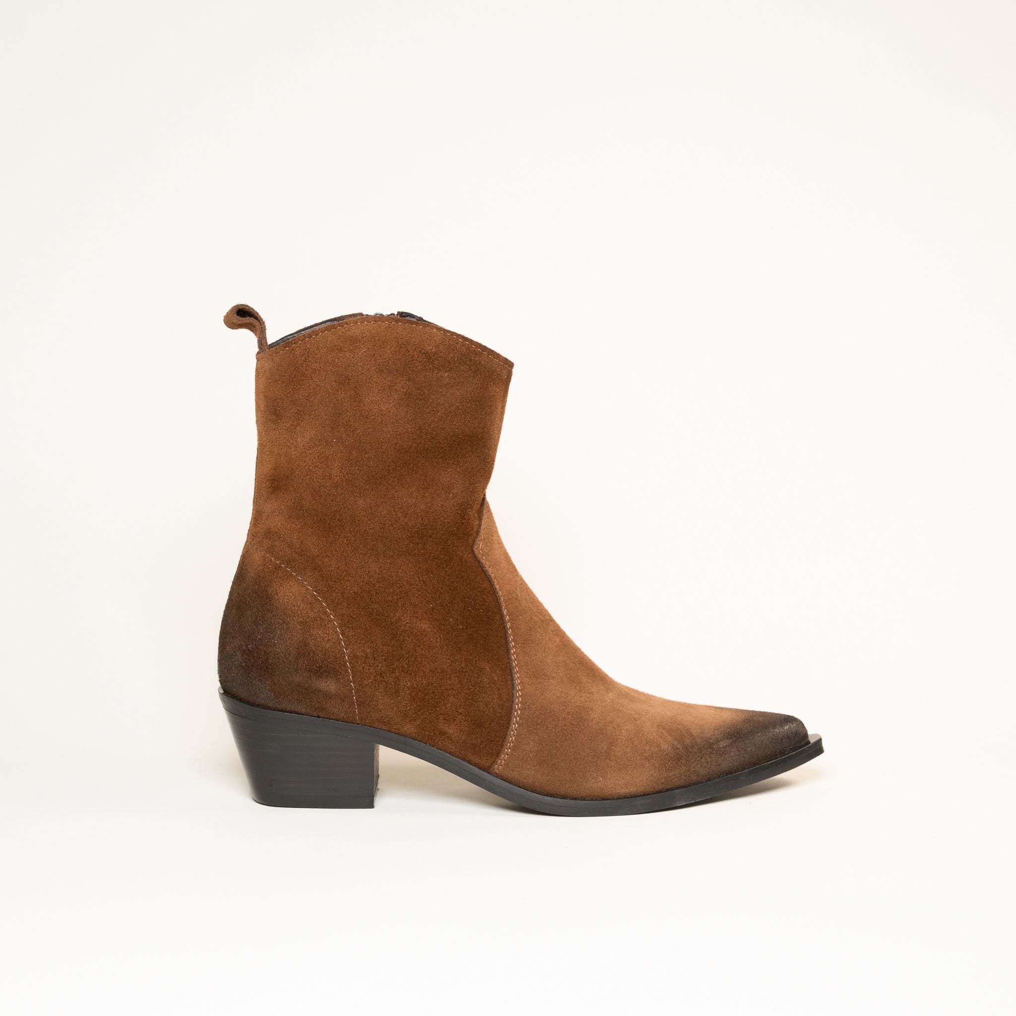 SMR Semerdjian E1454E5 bottines cuir tabacco zip