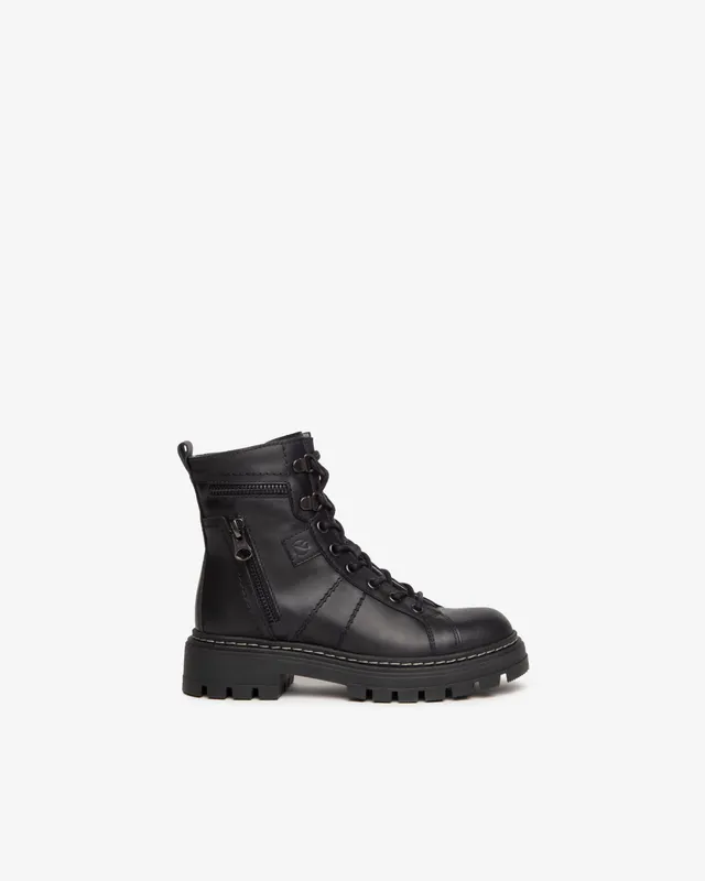 NeroGiardini Bottines Teens Fille cuir boots à lacets
