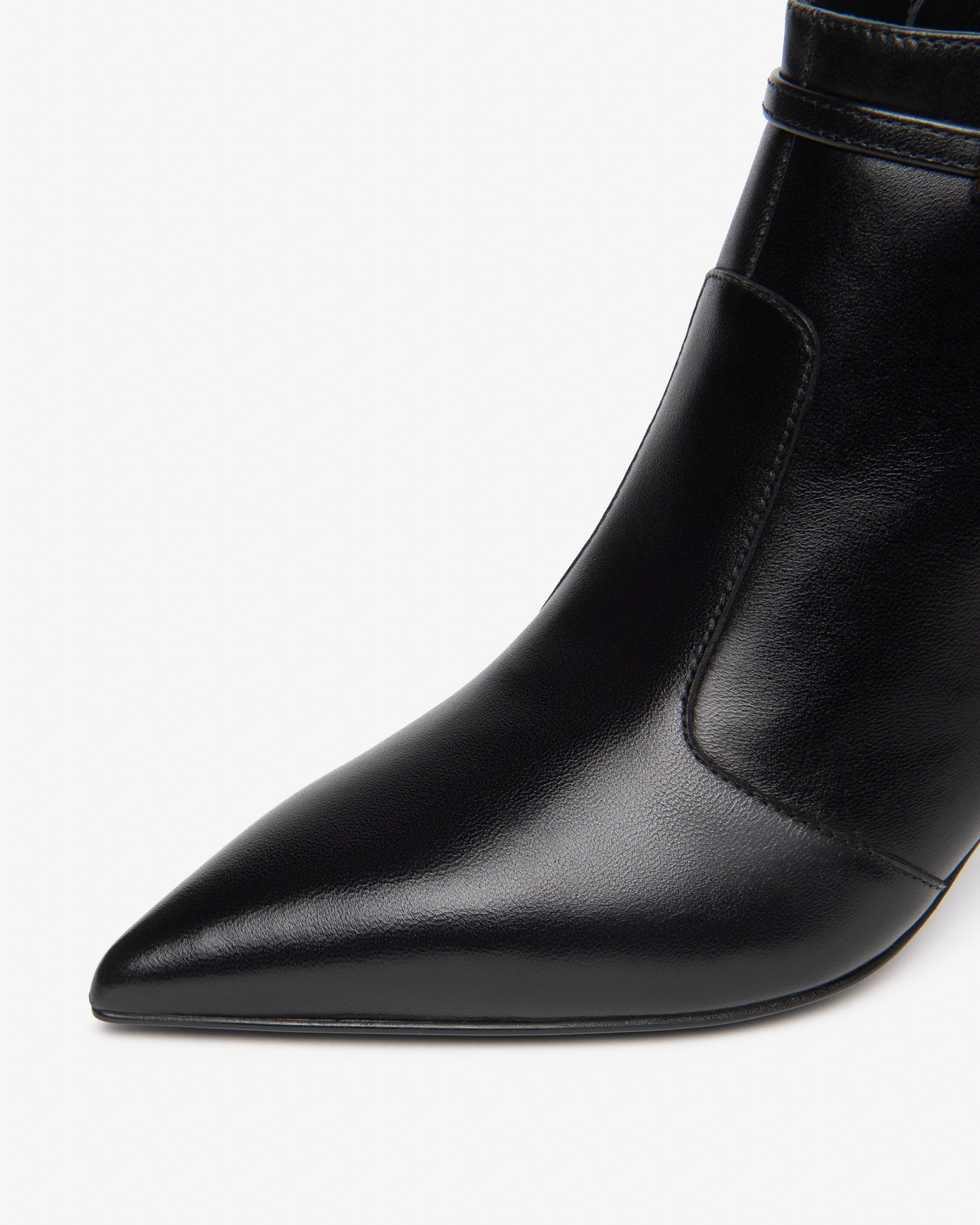 NeroGiardini Bottines Femme Cuir Talon Bobine 75mm