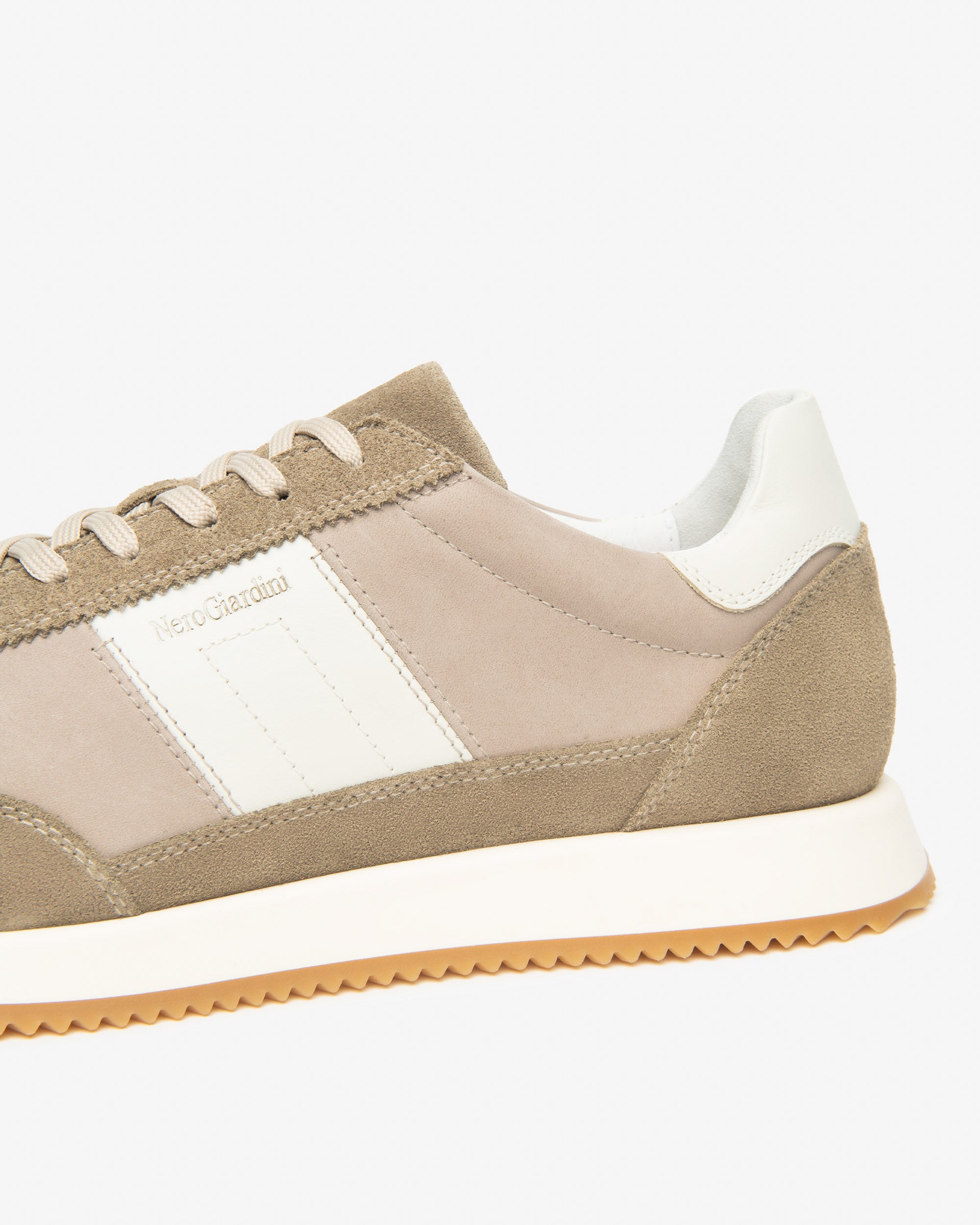 NeroGiardini Sneakers Homme Cuir Velours Été