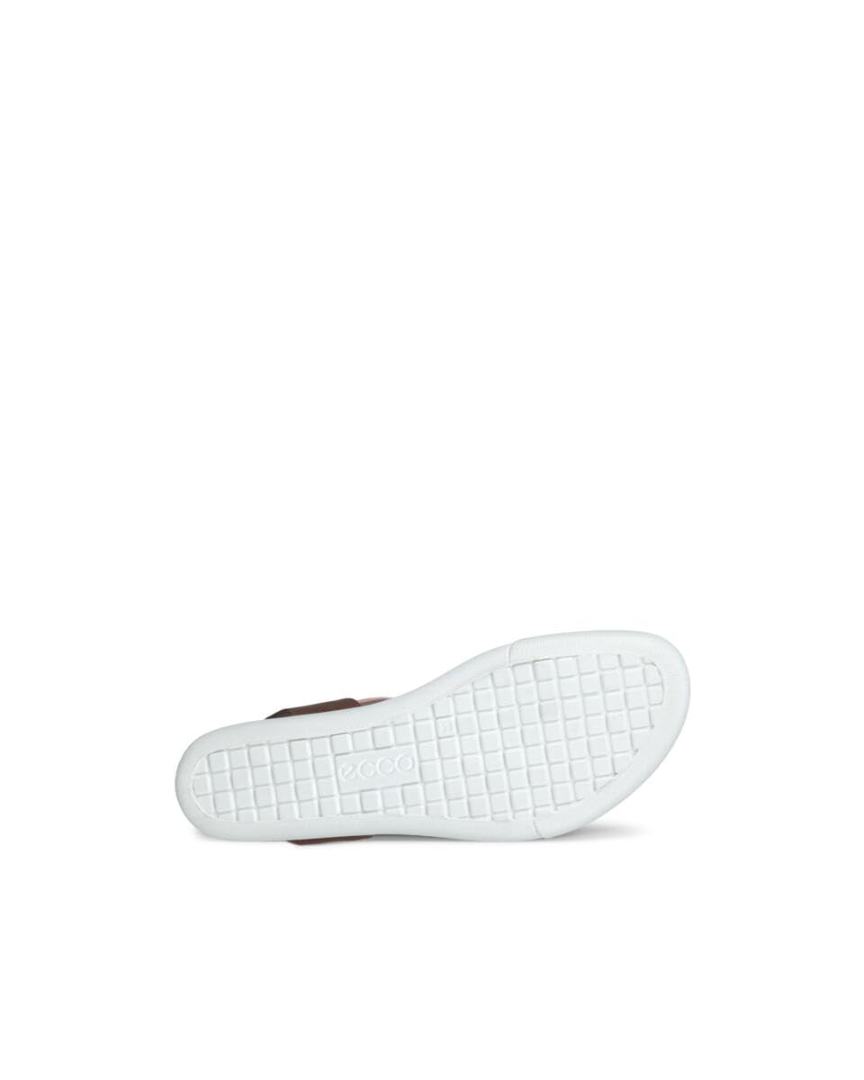 ECCO Damara sandales plates femme noir 41 EU trois brides