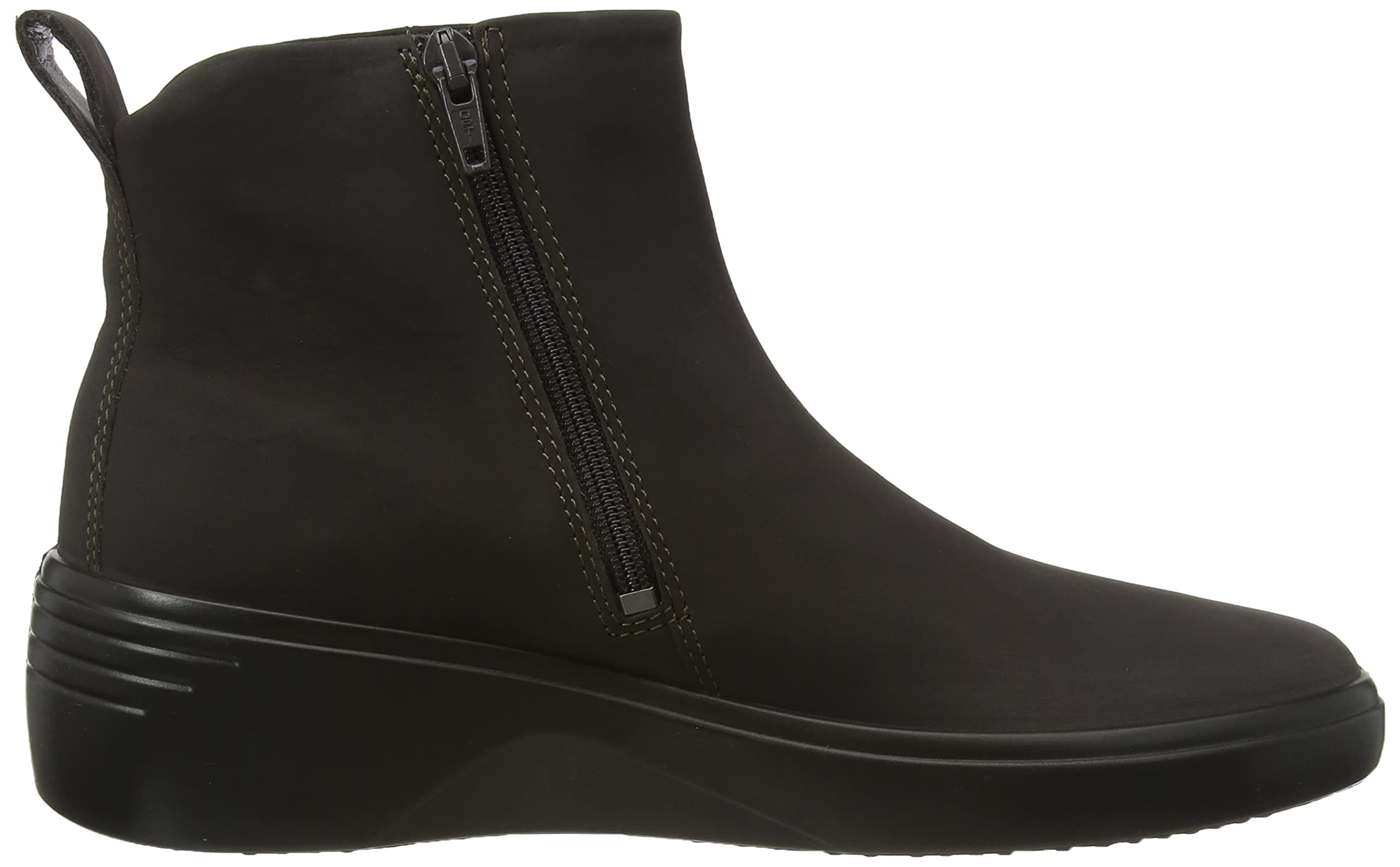 ECCO Soft 7 Bottines Compensées Femme Cuir