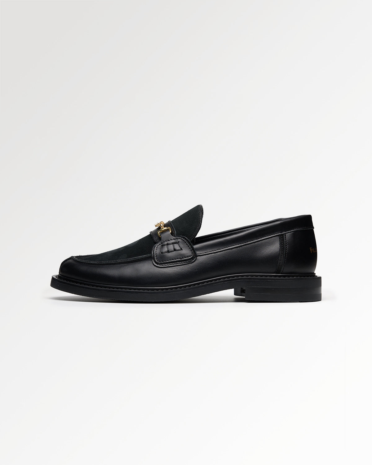 Filling Pieces Loafer Hazy Mocassins Noir Cuir 42