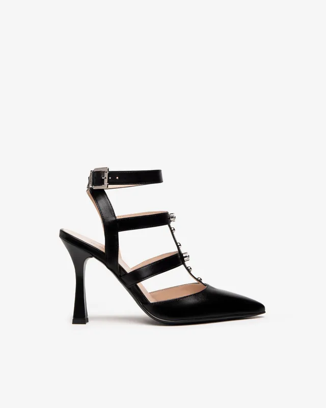 NeroGiardini Escarpins Femme en Cuir Confort Italie