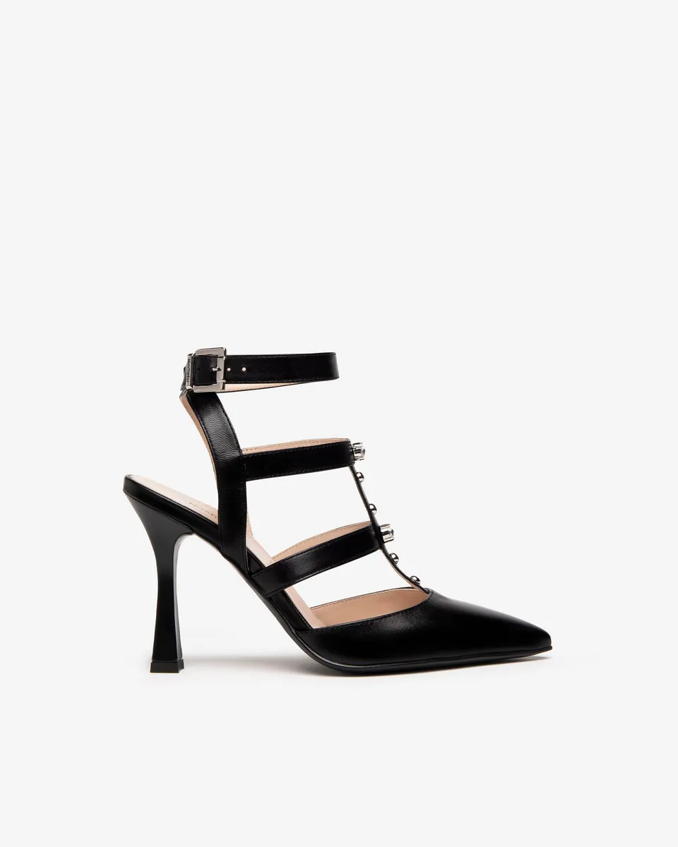 NeroGiardini Escarpins Femme en Cuir Confort Italie