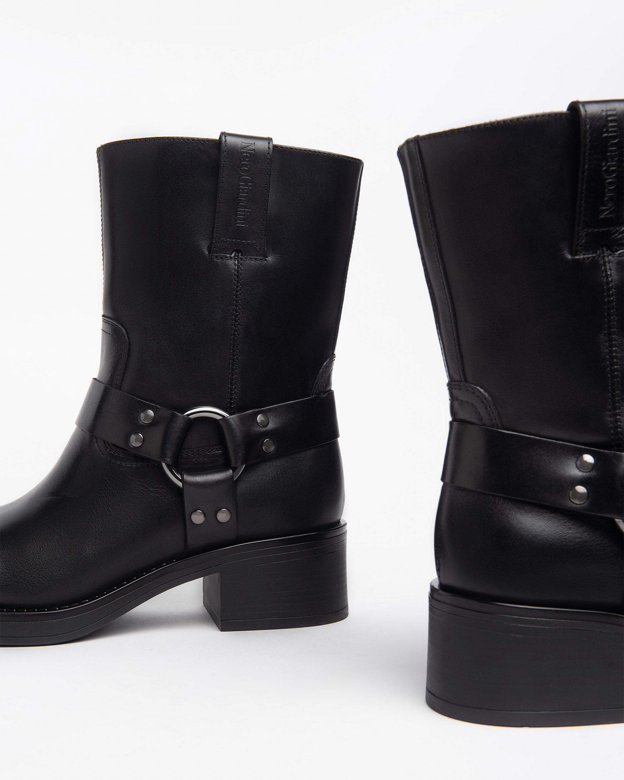 Nerogiardini Bottines Femme Cuir Hiver