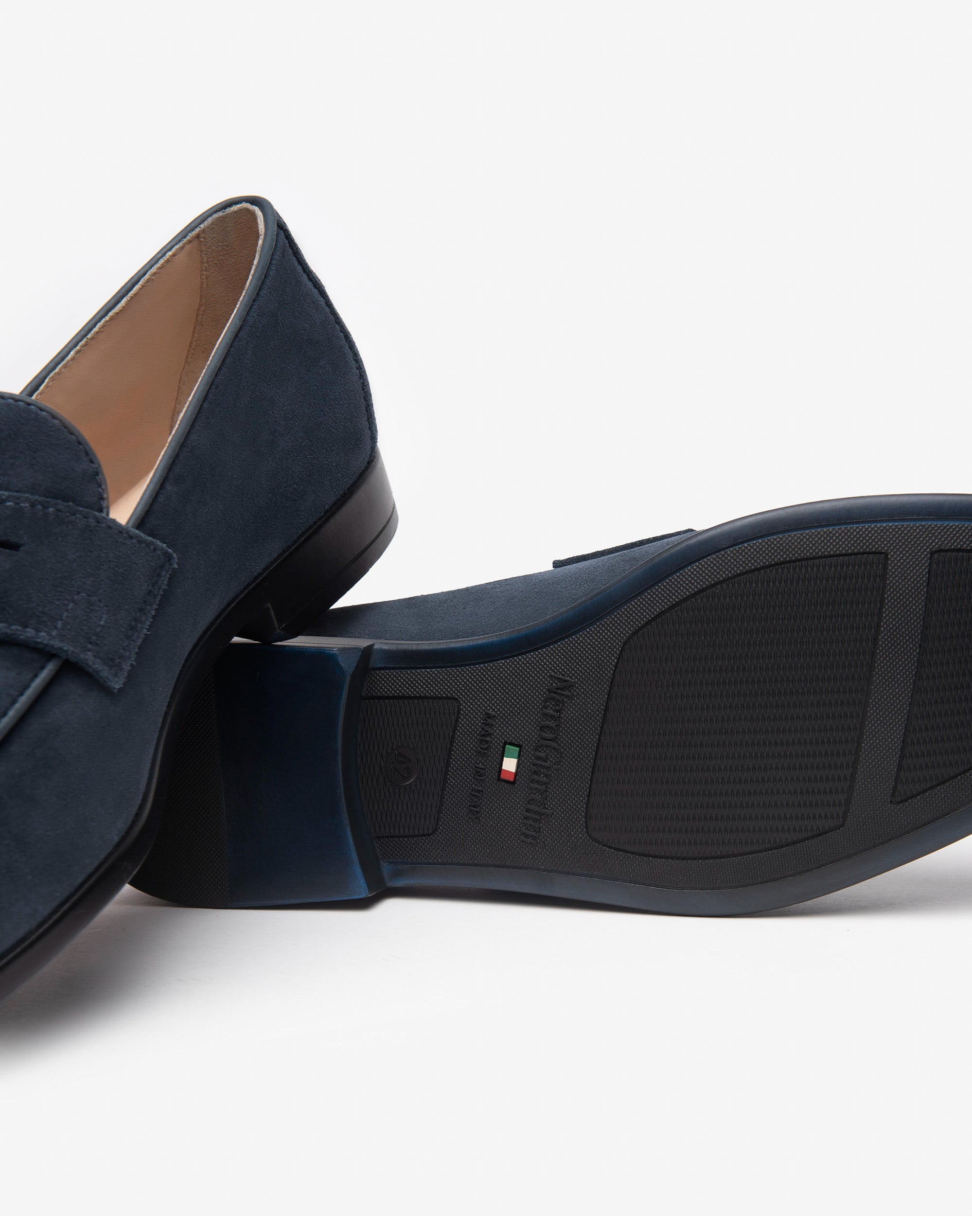NeroGiardini Mocassins Homme Cuir Velours Bureau