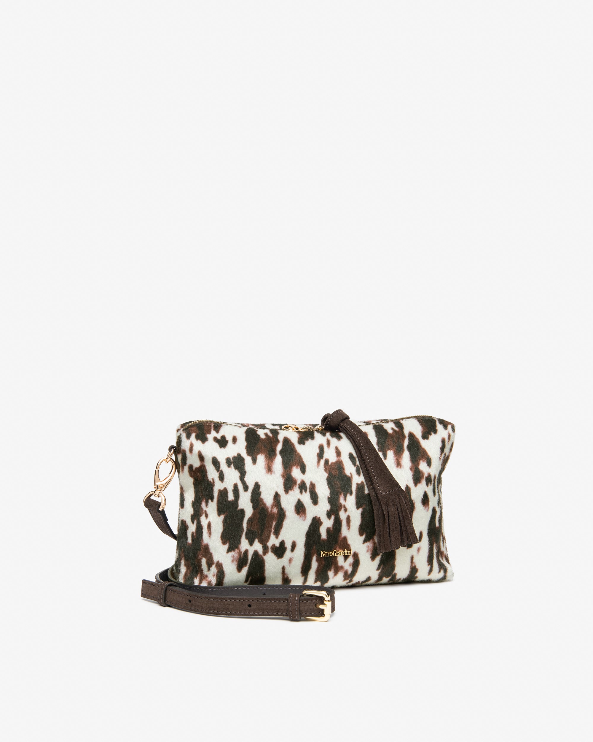 NeroGiardini Sacs Sac à Bandoulière Femme cuir animalier
