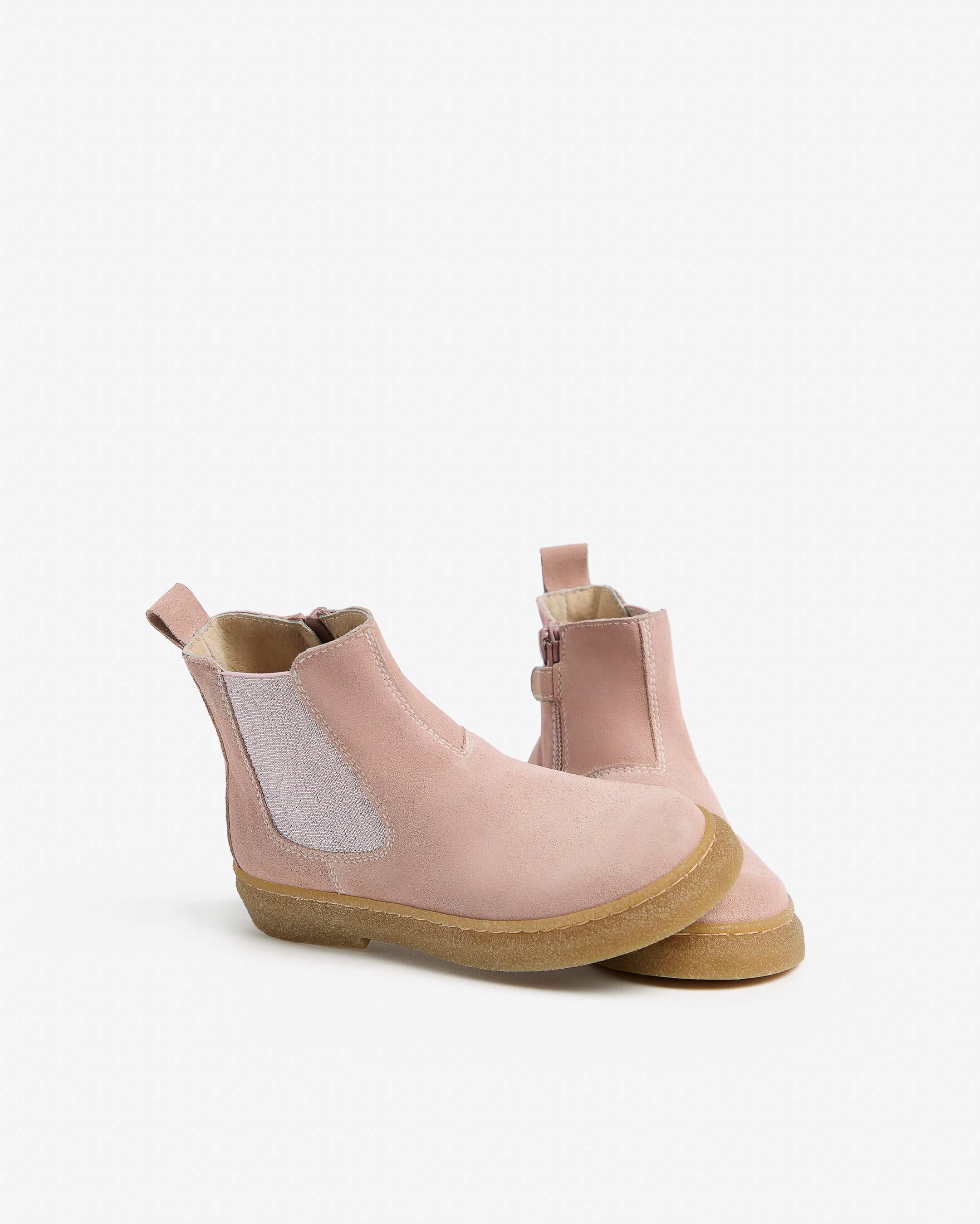 NeroGiardini Bottines Junior Fille Cuir Velours