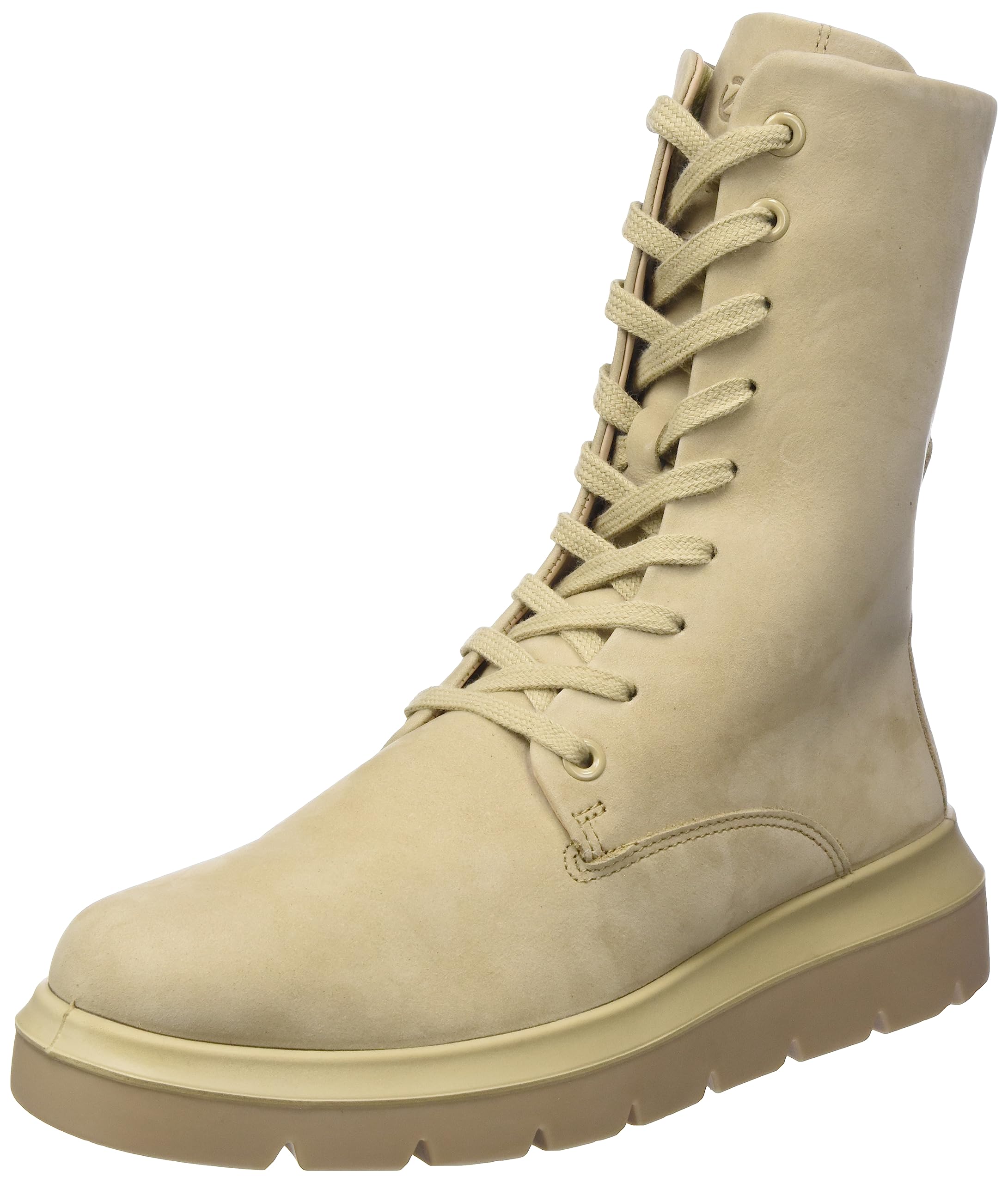 ECCO NOUVELLE Boots femme limestone cuir à lacets
