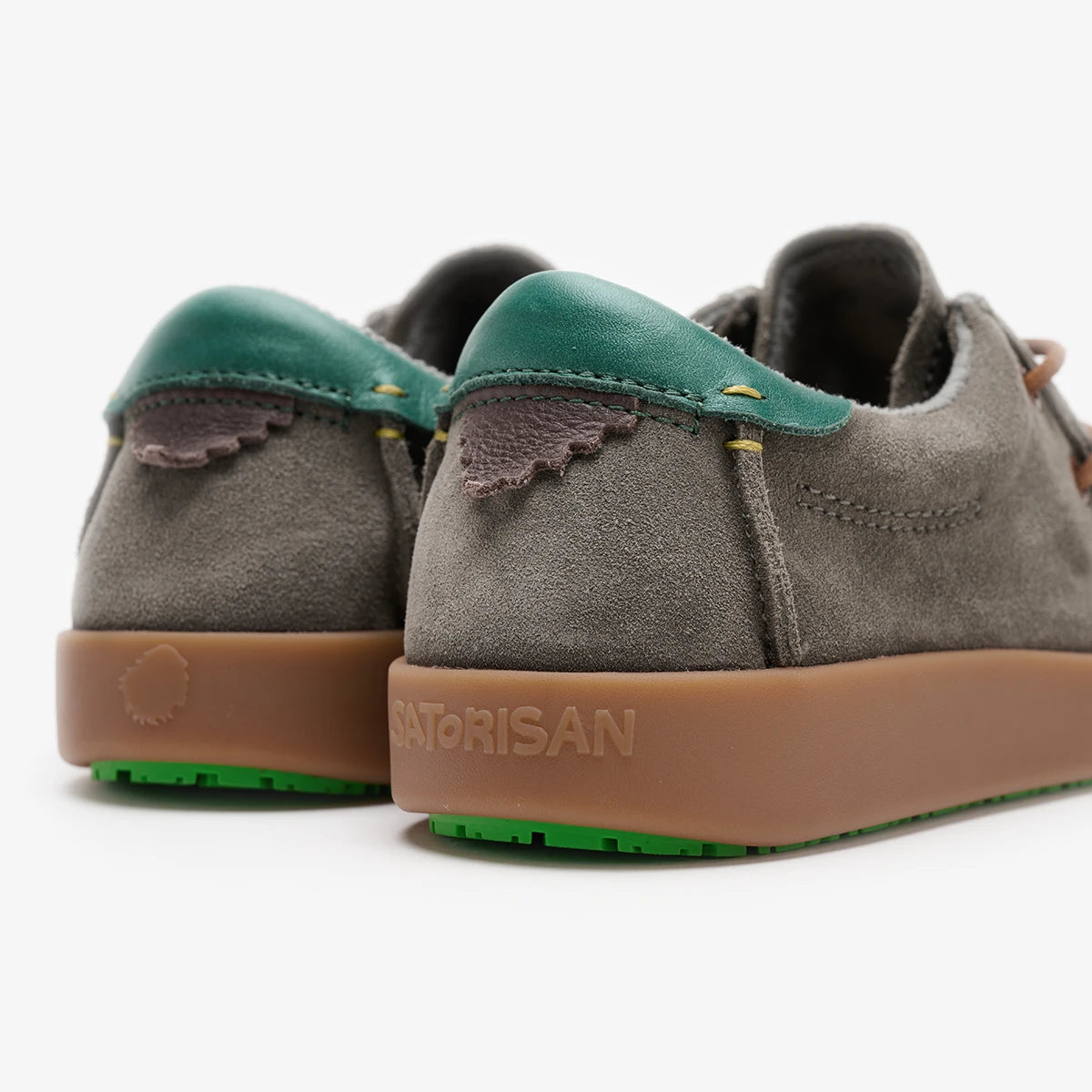 Satorisan Kwahu Winter Suede mocassins Wandering Grey