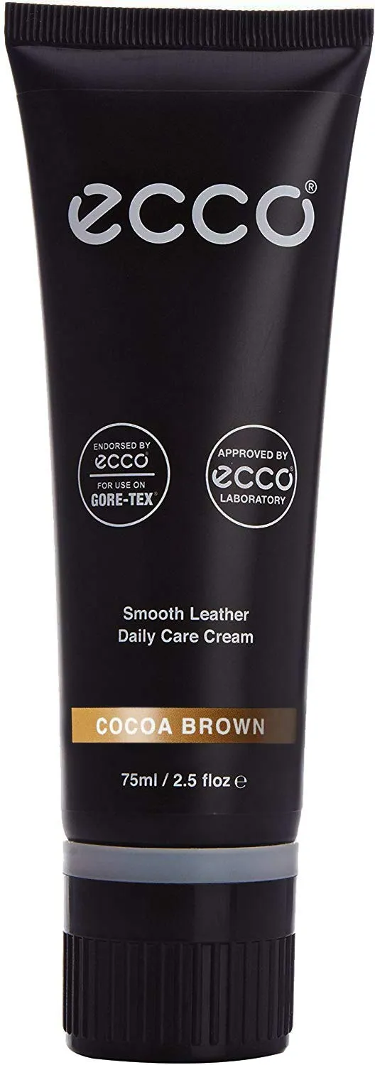 ECCO Smooth Leather Cream cirage cuir lisse neutre