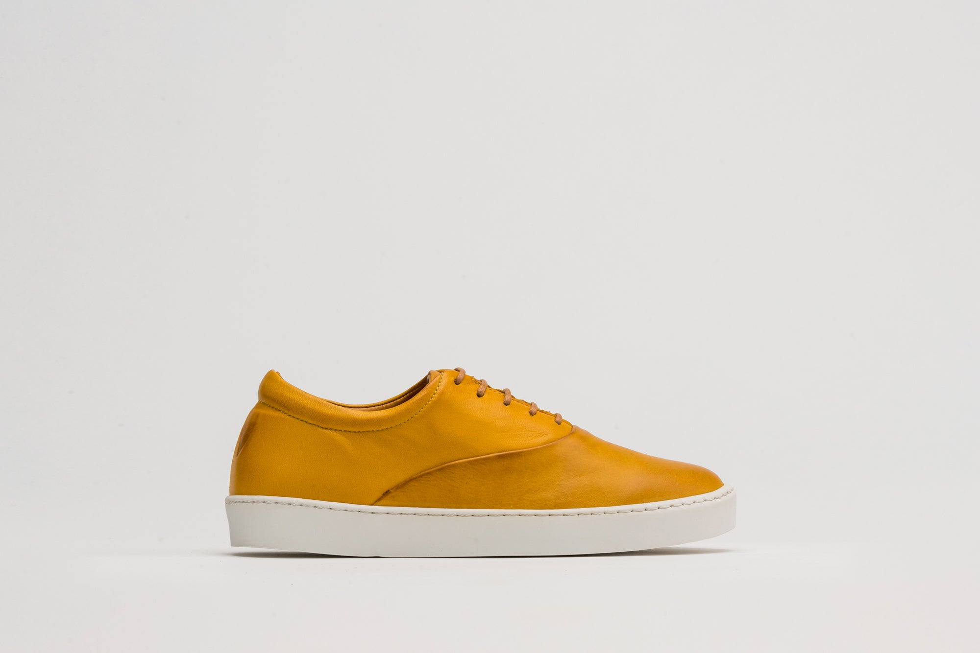 JAK Empire baskets cuir moutarde 35