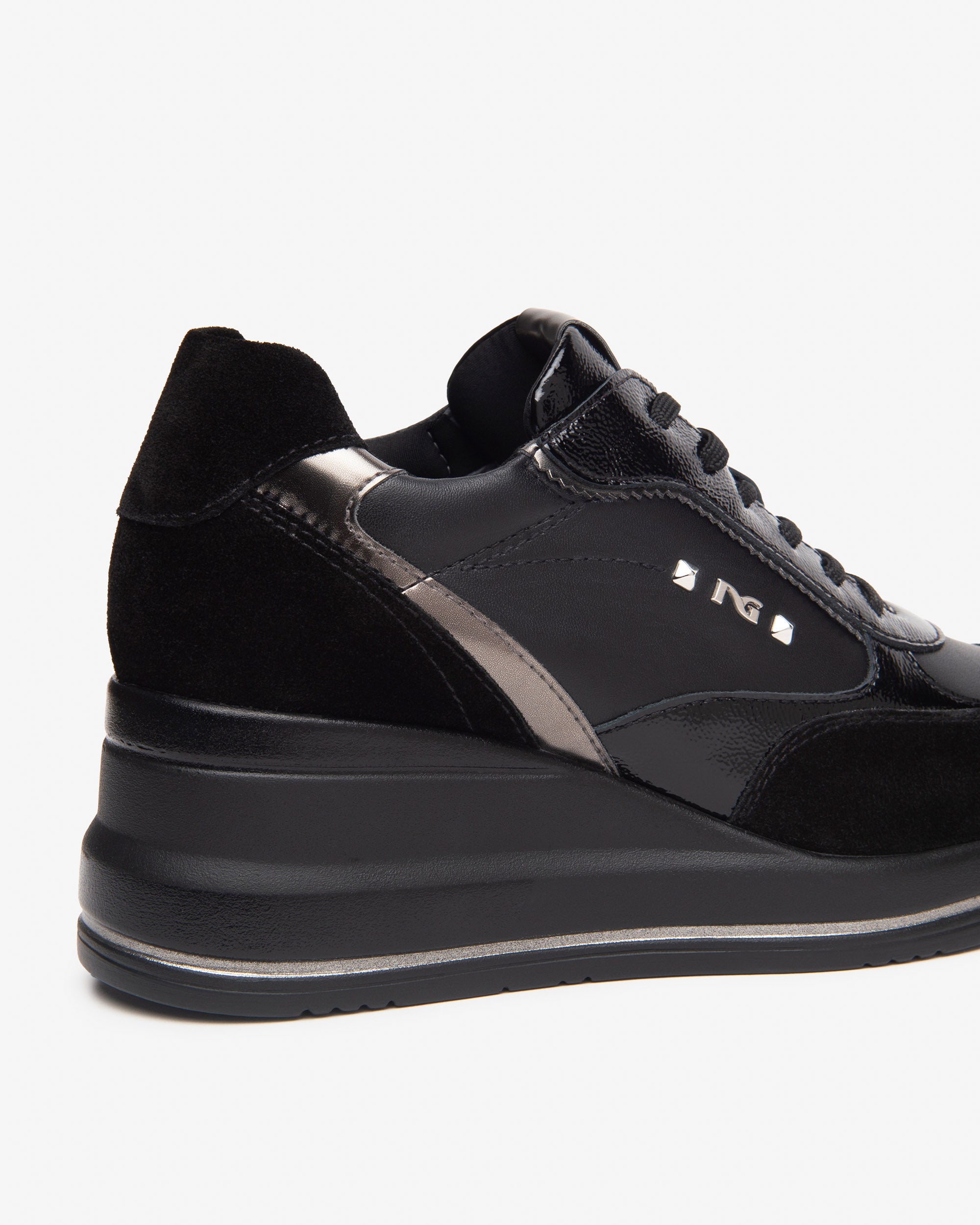 NeroGiardini Sneakers Femme Velours Vernis 38 Comfy
