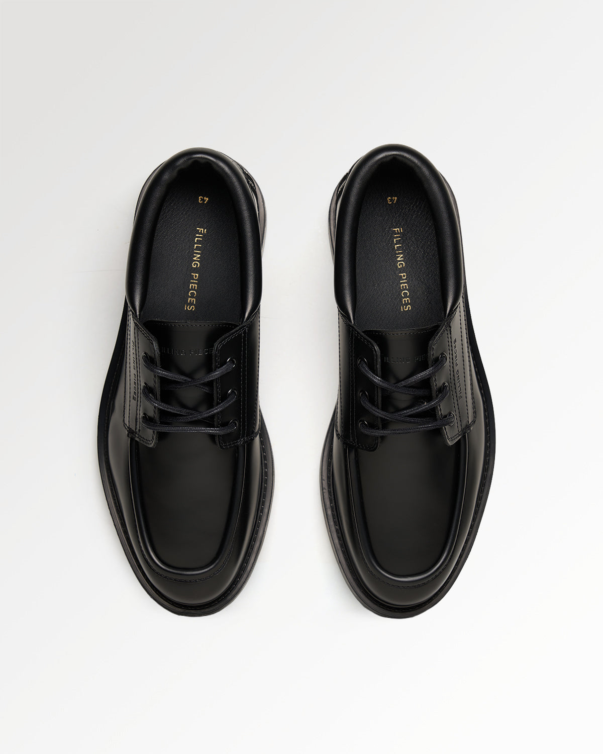 Filling Pieces Low Deck Polido Black chaussures noir