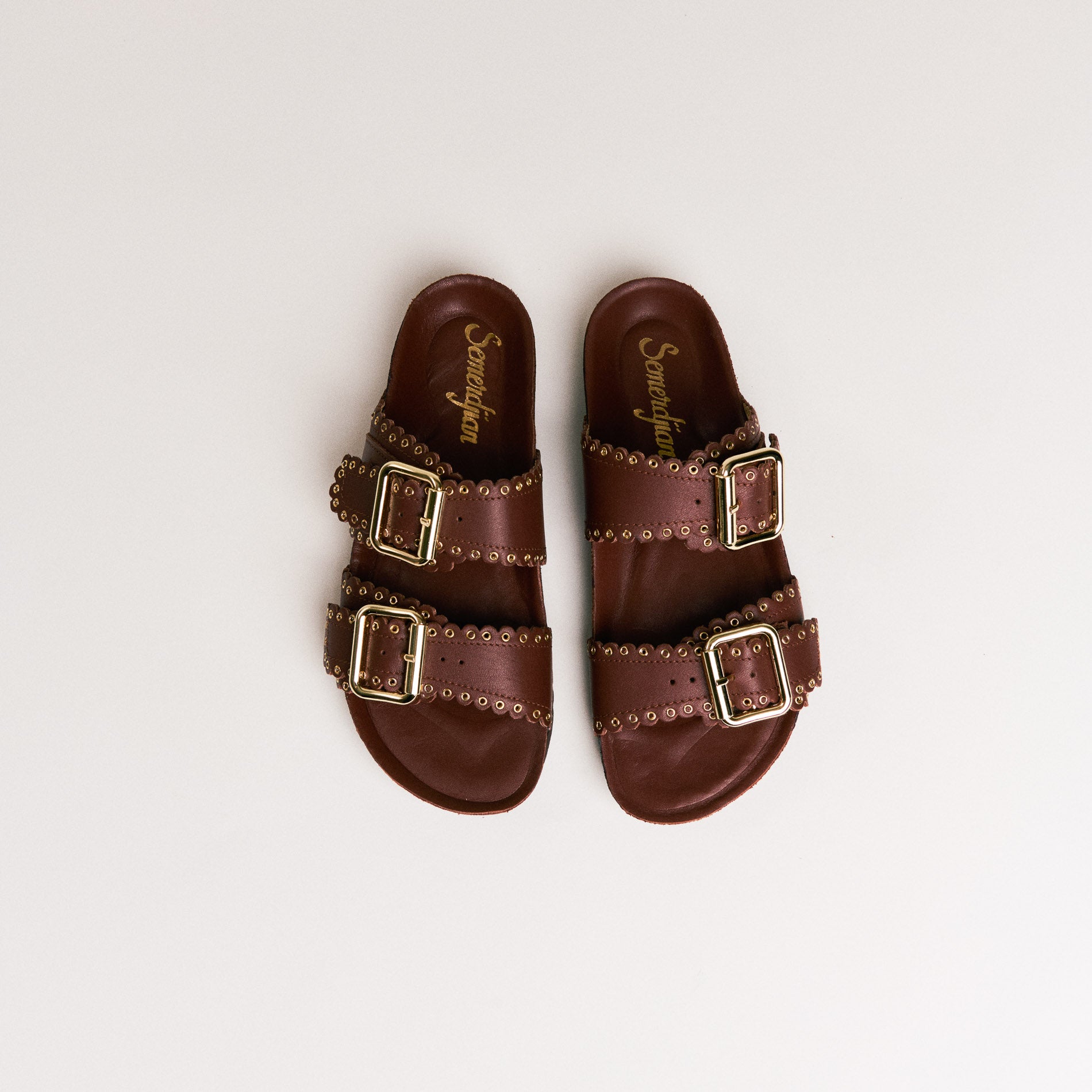 SMR Arianna Oslo 3044 Mules Marron Cuir