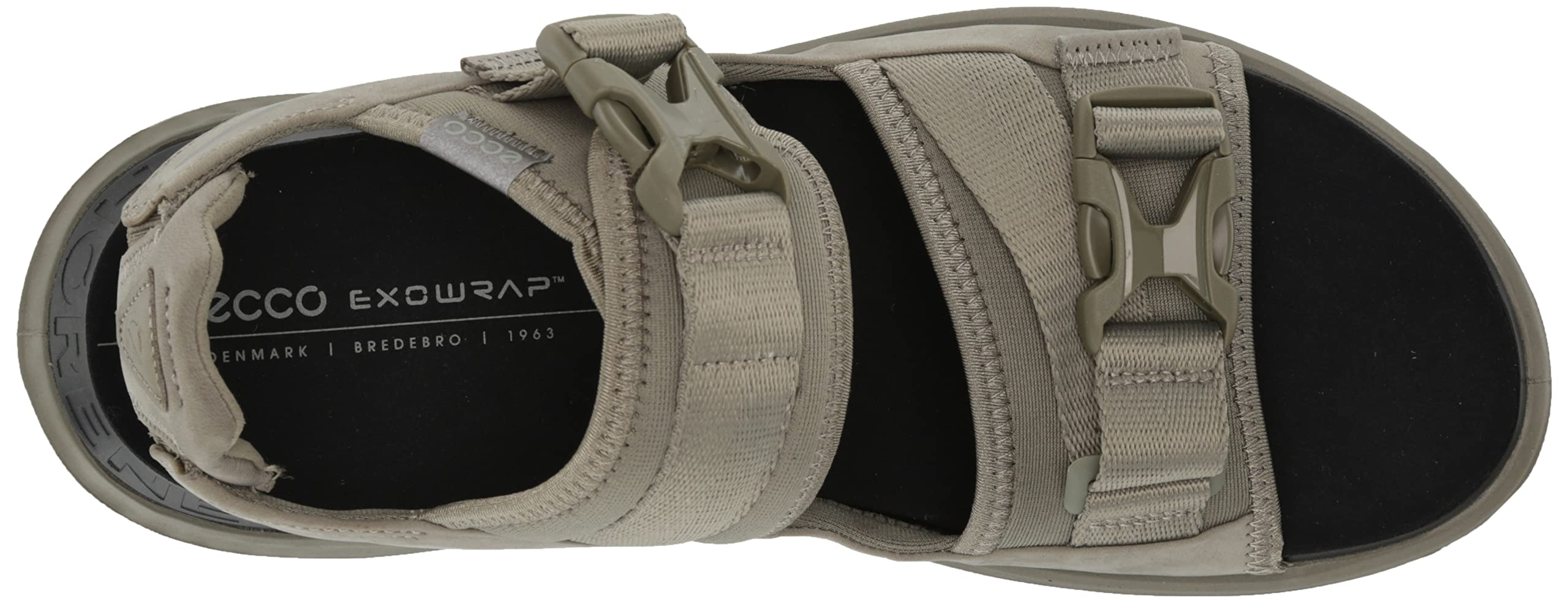 ECCO Exowrap Sandale Homme 3 brides confort
