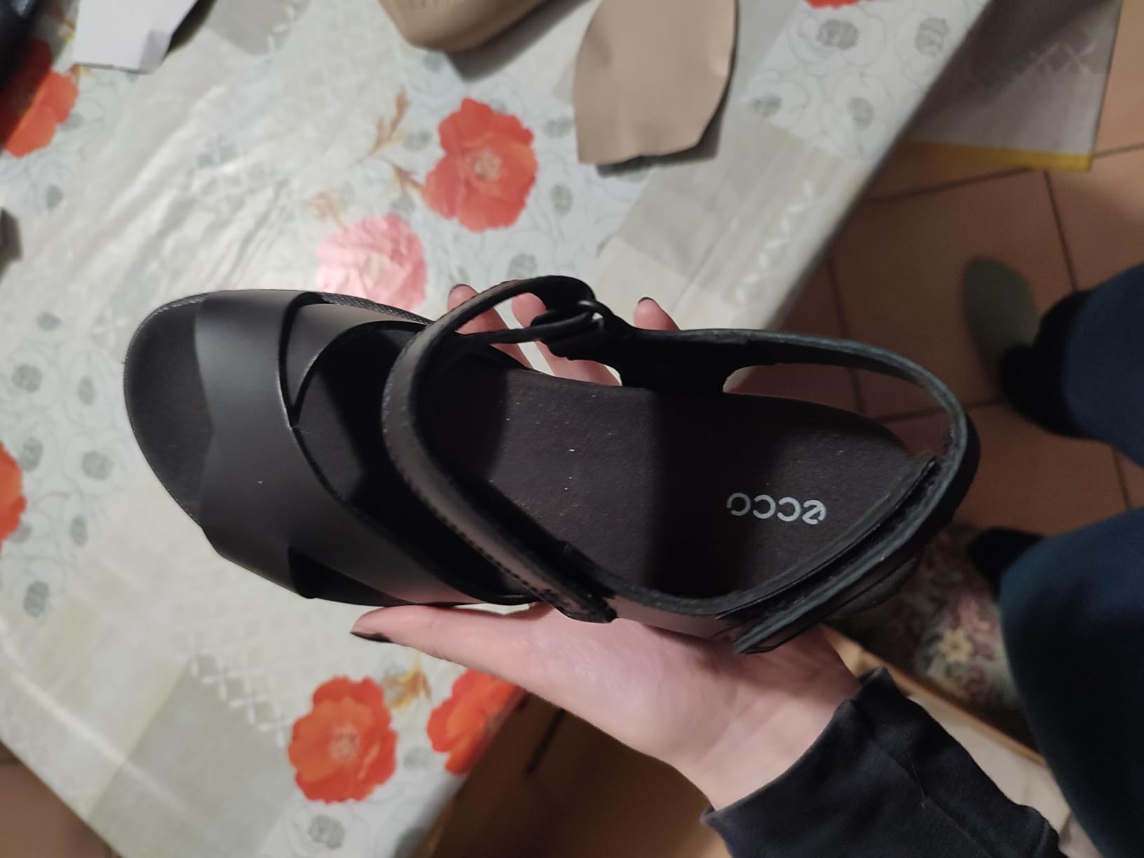 ECCO Damara sandale femme trois brides confort