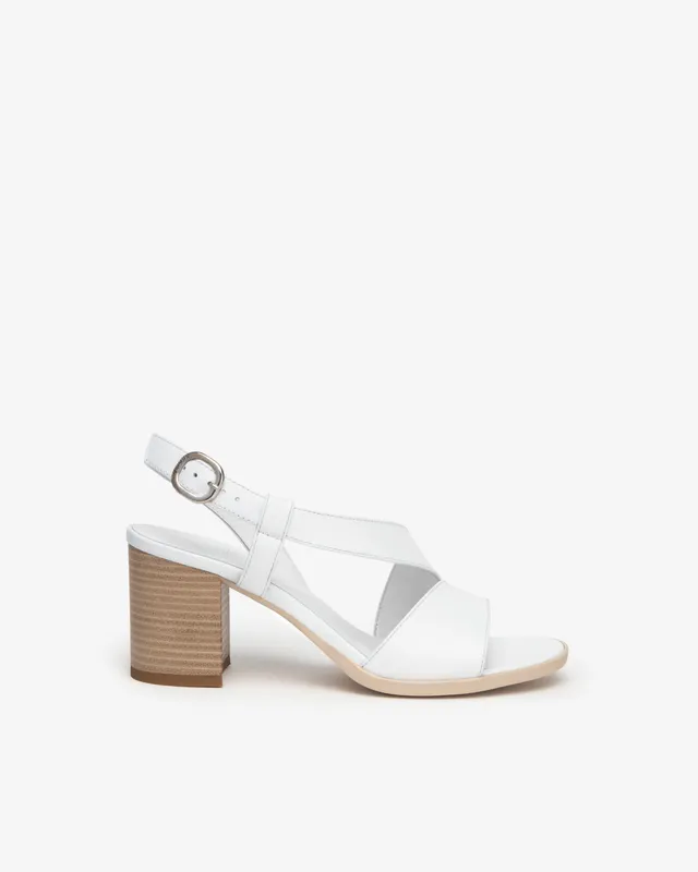 NeroGiardini Sandales Femme en Cuir Sandales Été Confort