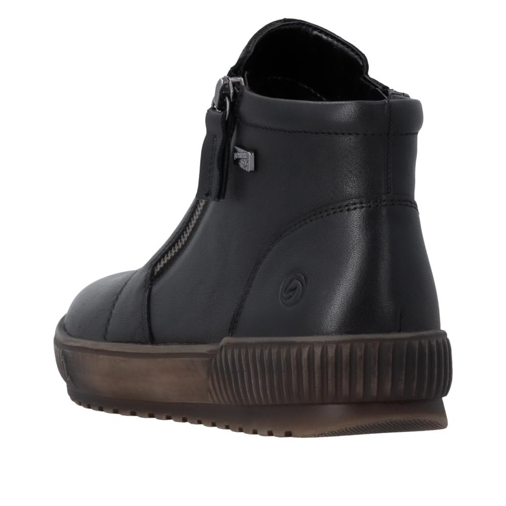 Remonte D0783 bottines femme 39 EU noir cuir TEX