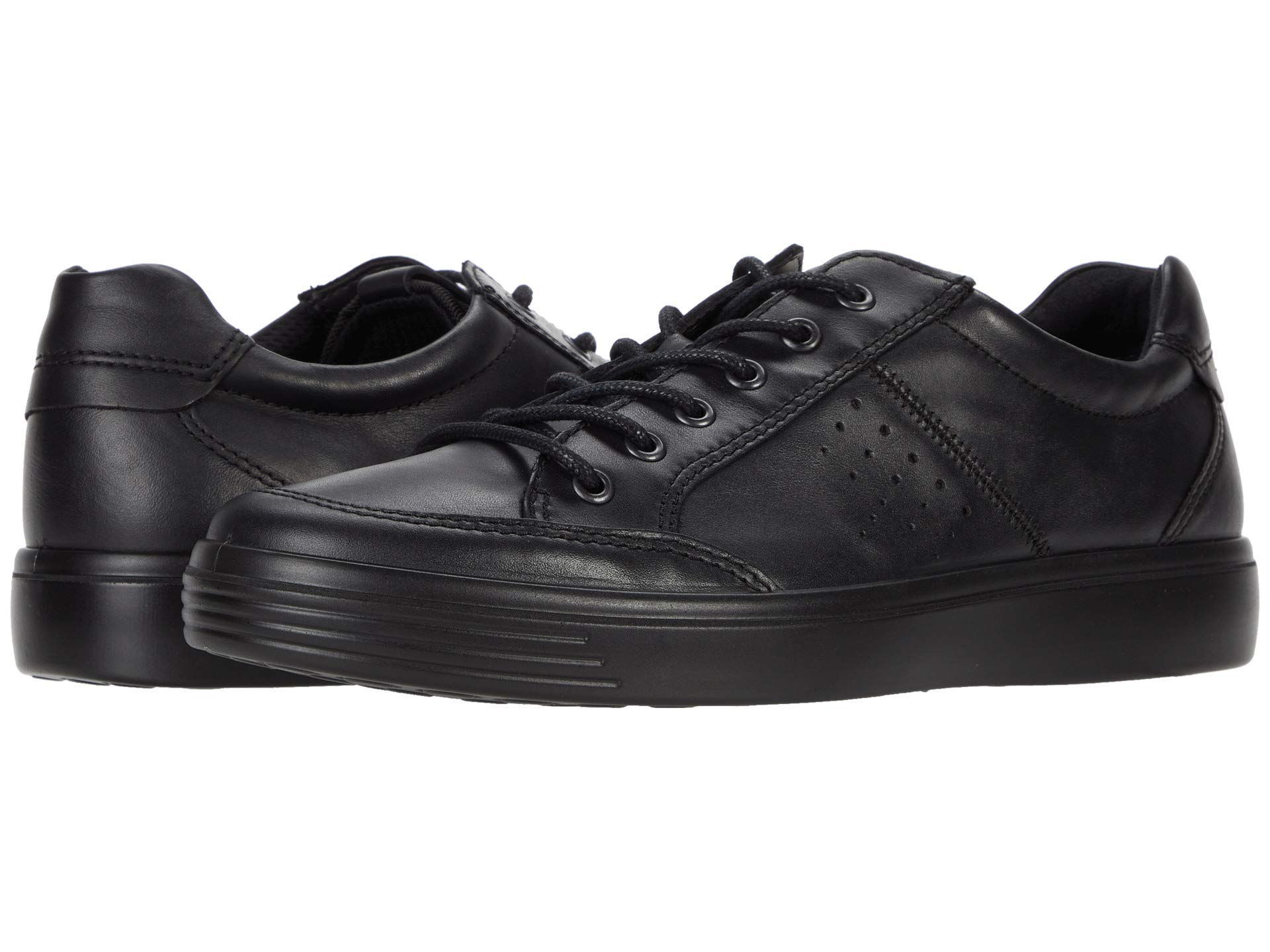 ECCO Soft 7 Classic basket cuir homme noir 43