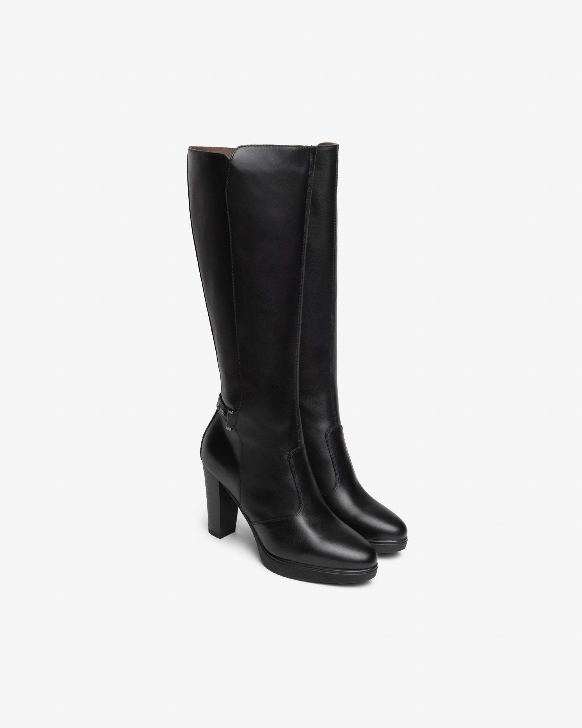 NeroGiardini Bottes Femme Cuir Talon 90 mm Taille 38