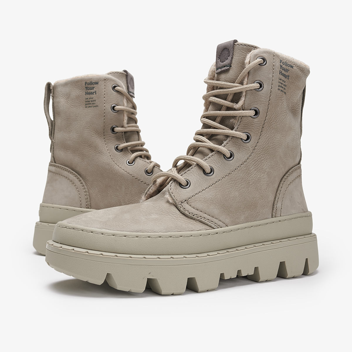 Satorisan Unalome Laces Wool Adventure bottines