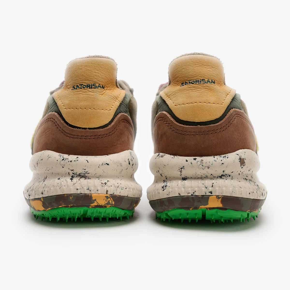 Satorisan Chacrona Premium EVO Bronze Brown baskets cuir homme