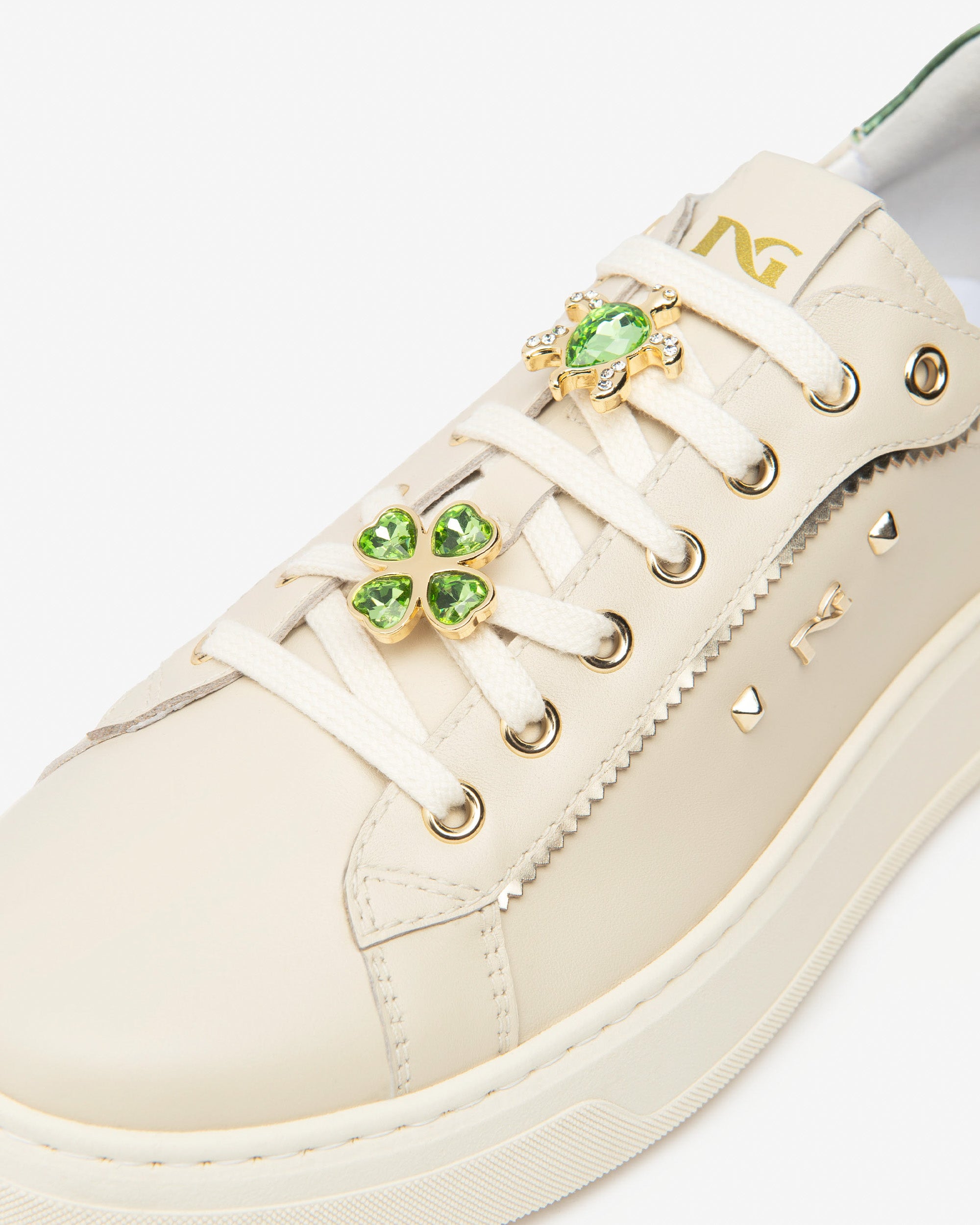NeroGiardini Sneakers Femme Cuir et Matière Technique 38
