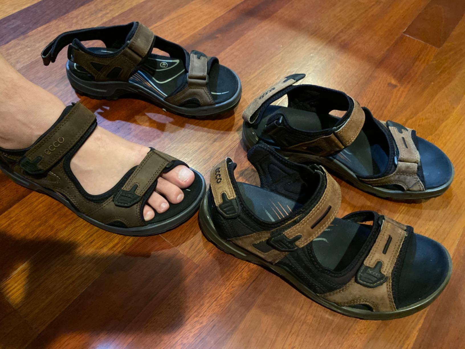 ECCO Offroad Sandale Plateforme Homme Confort Marche