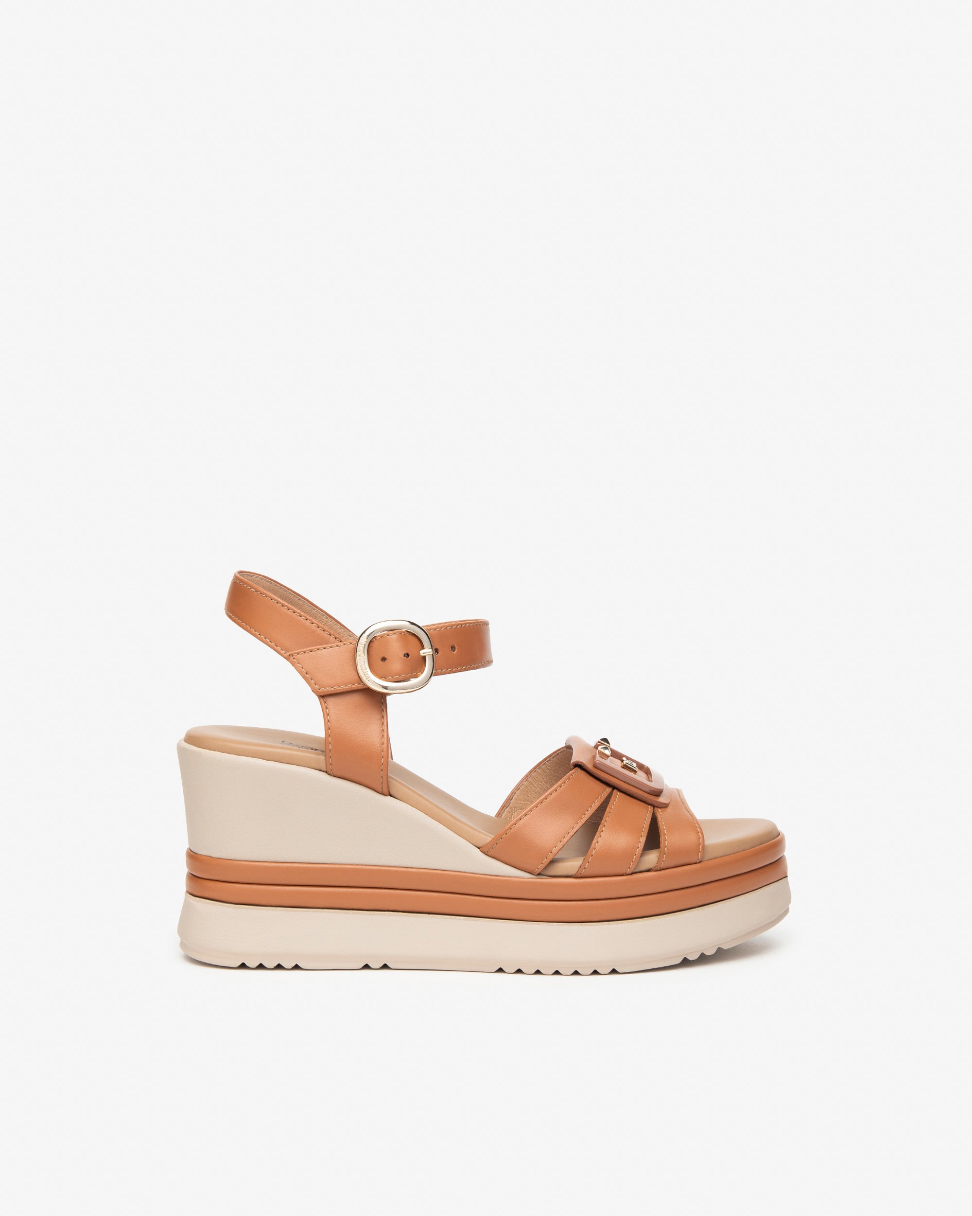 NeroGiardini Sandales Cuir Femme 38 Été Italie