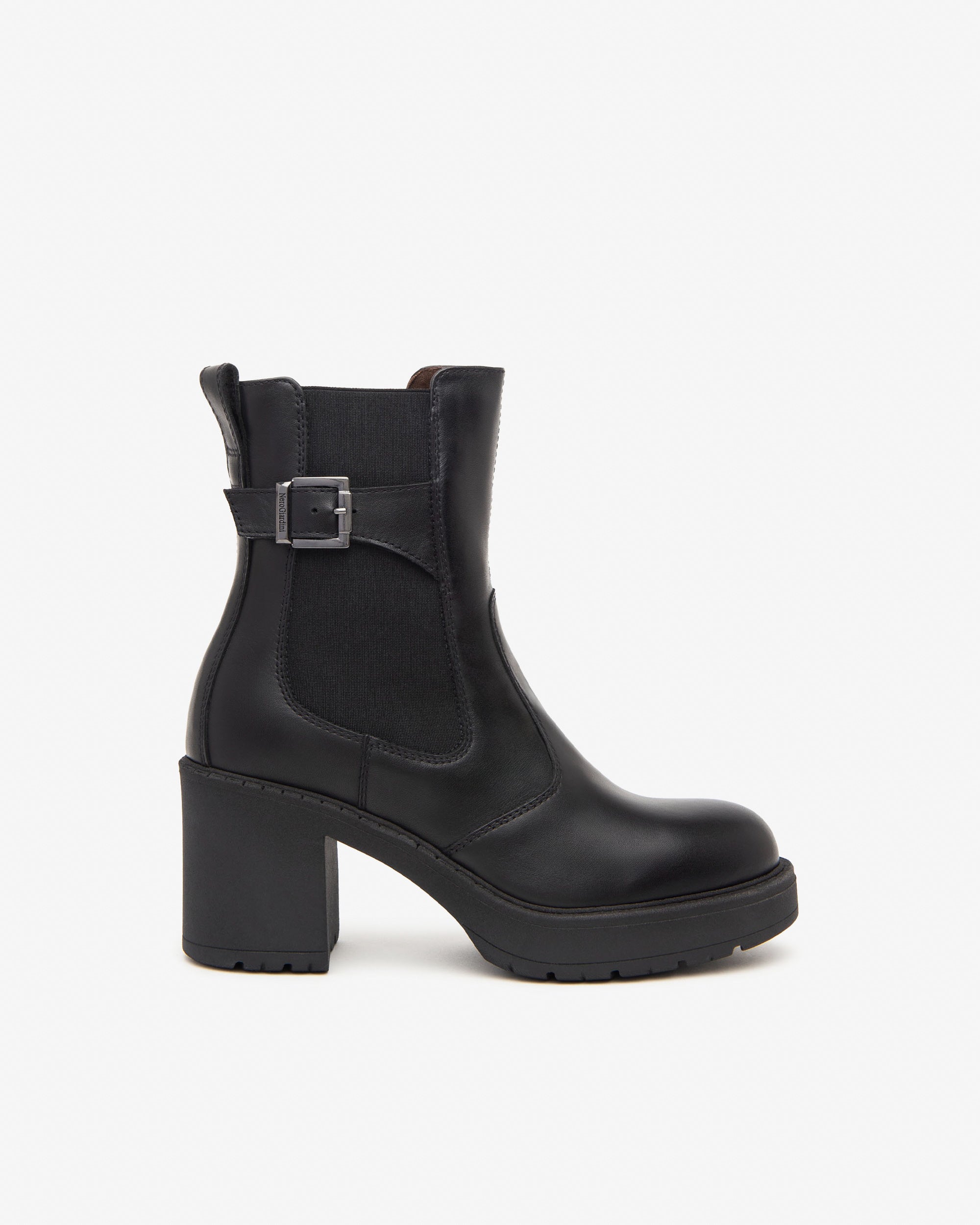 Nerogiardini Bottines Chelsea Femme Cuir 35-41 Hiver