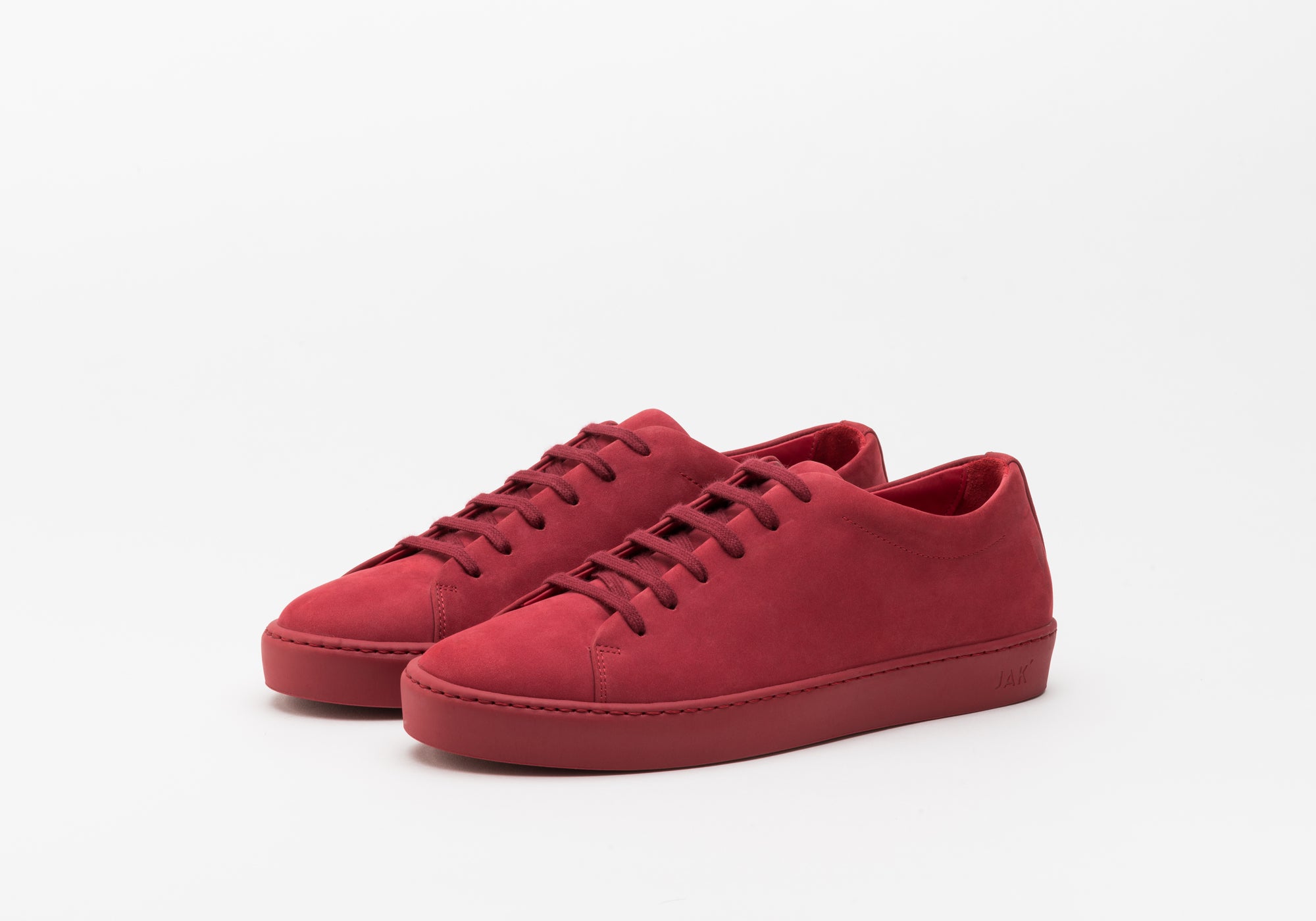 JAK Royal Nubuck Berry sneakers nubuck rouge